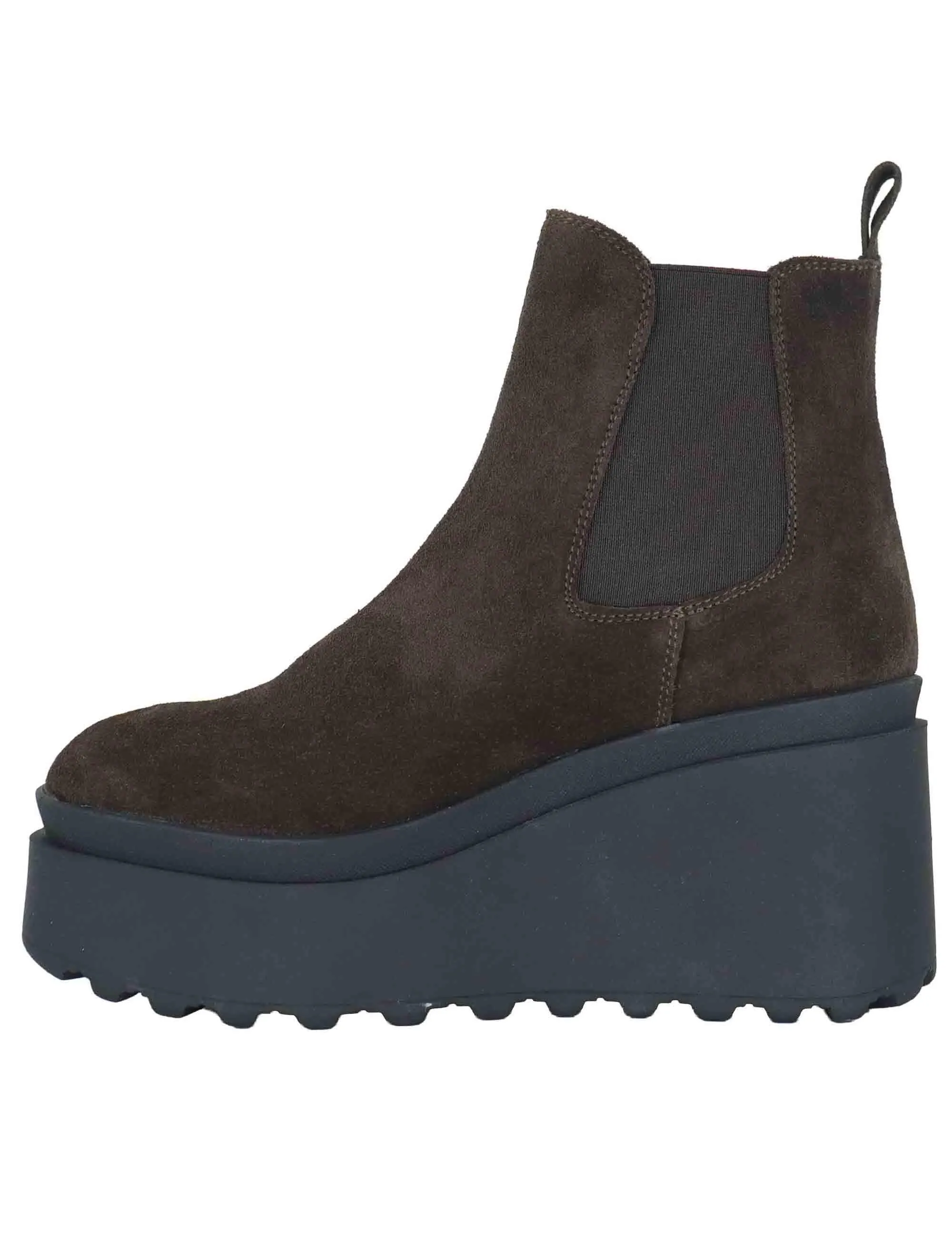 Chelsea boot in camoscio marrone con zeppa Donna JOLLY 8 014 sold by Spatarella product image thumbnail 2