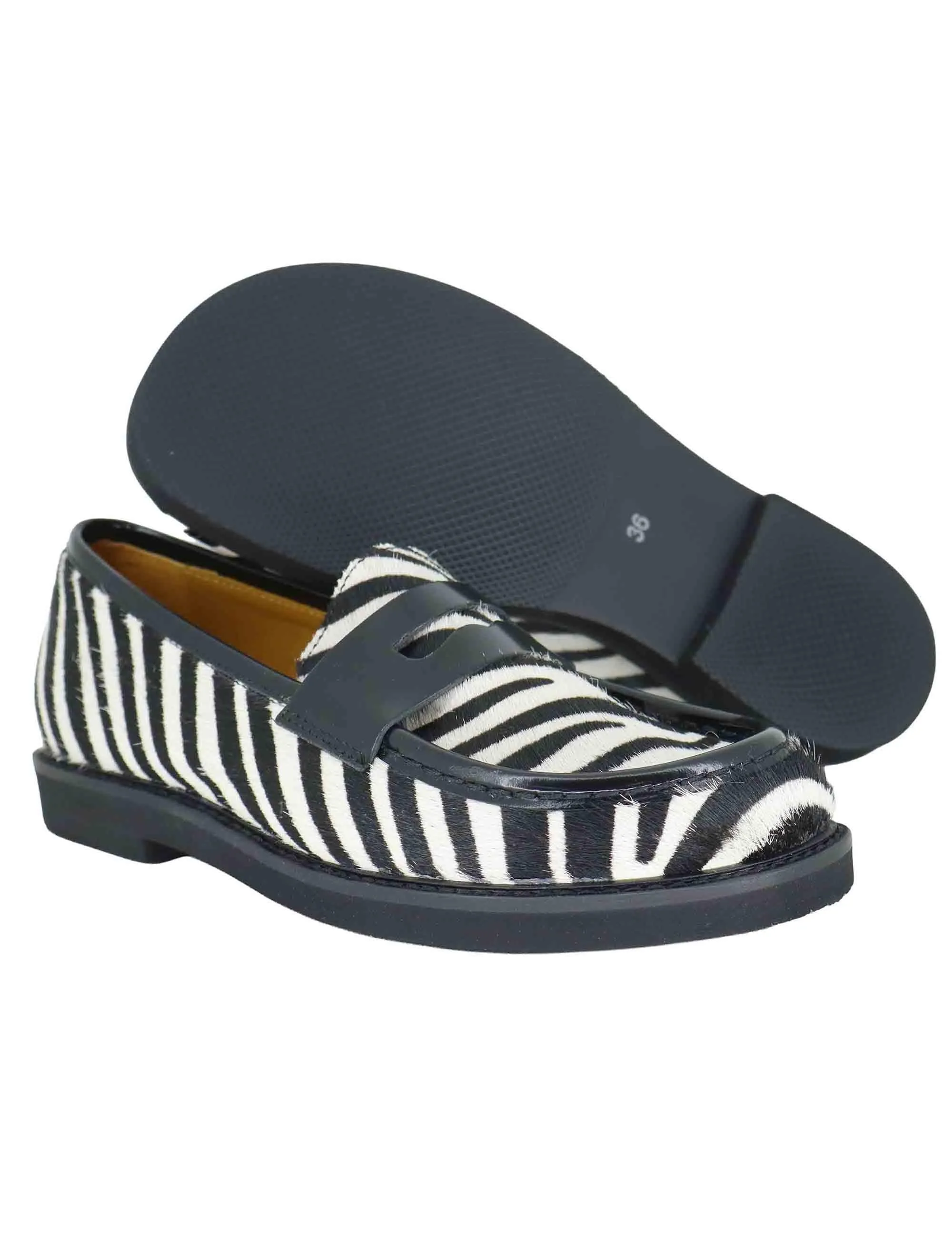 Mocassini in cavallino animalier Donna SP9711 001 sold by Spatarella product image thumbnail 5