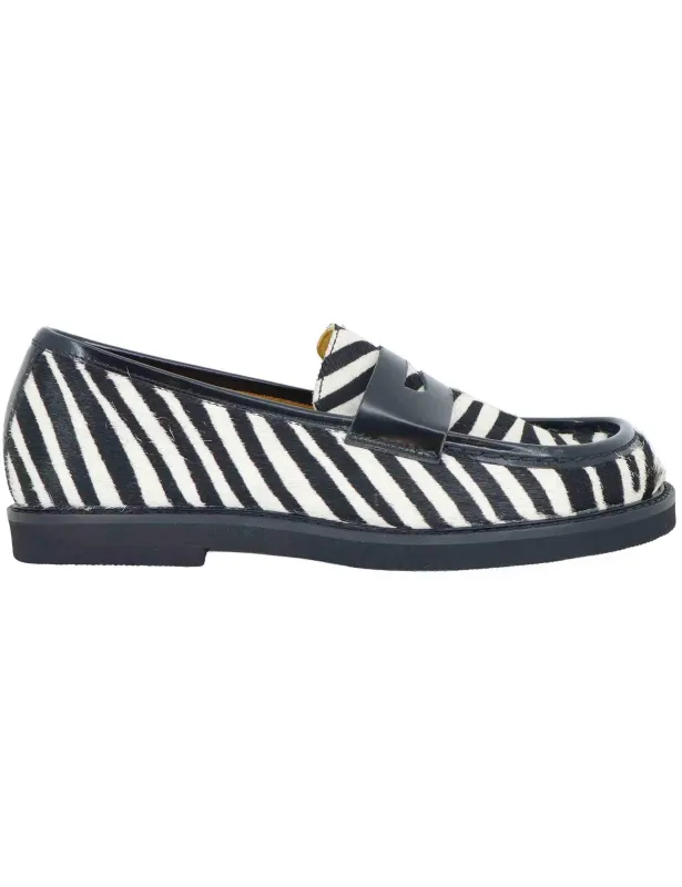 Mocassini in cavallino animalier Donna SP9711 001 sold by Spatarella