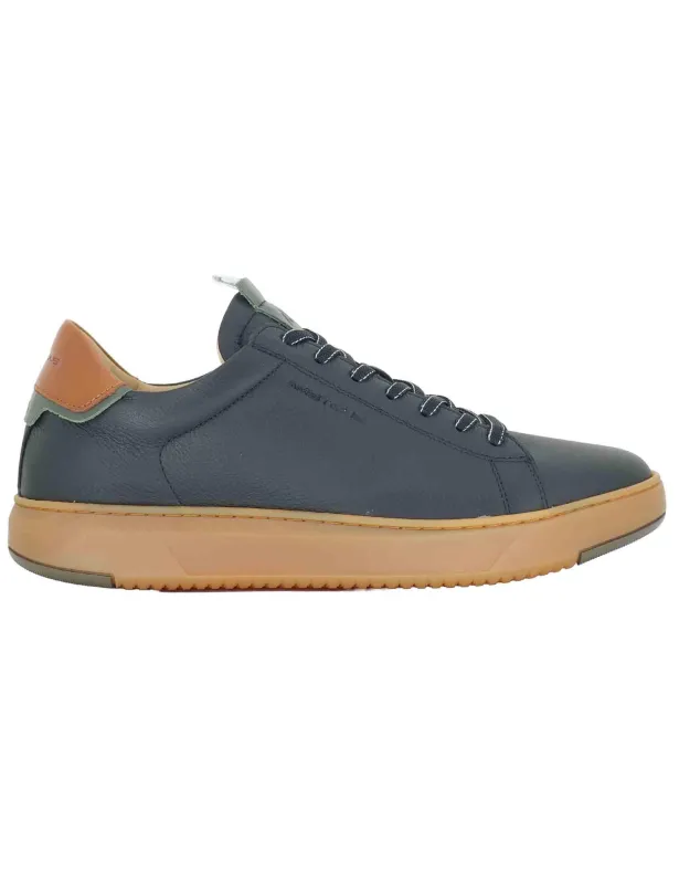 Sneakers in pelle nera Uomo 13672 6584AM sold by Spatarella