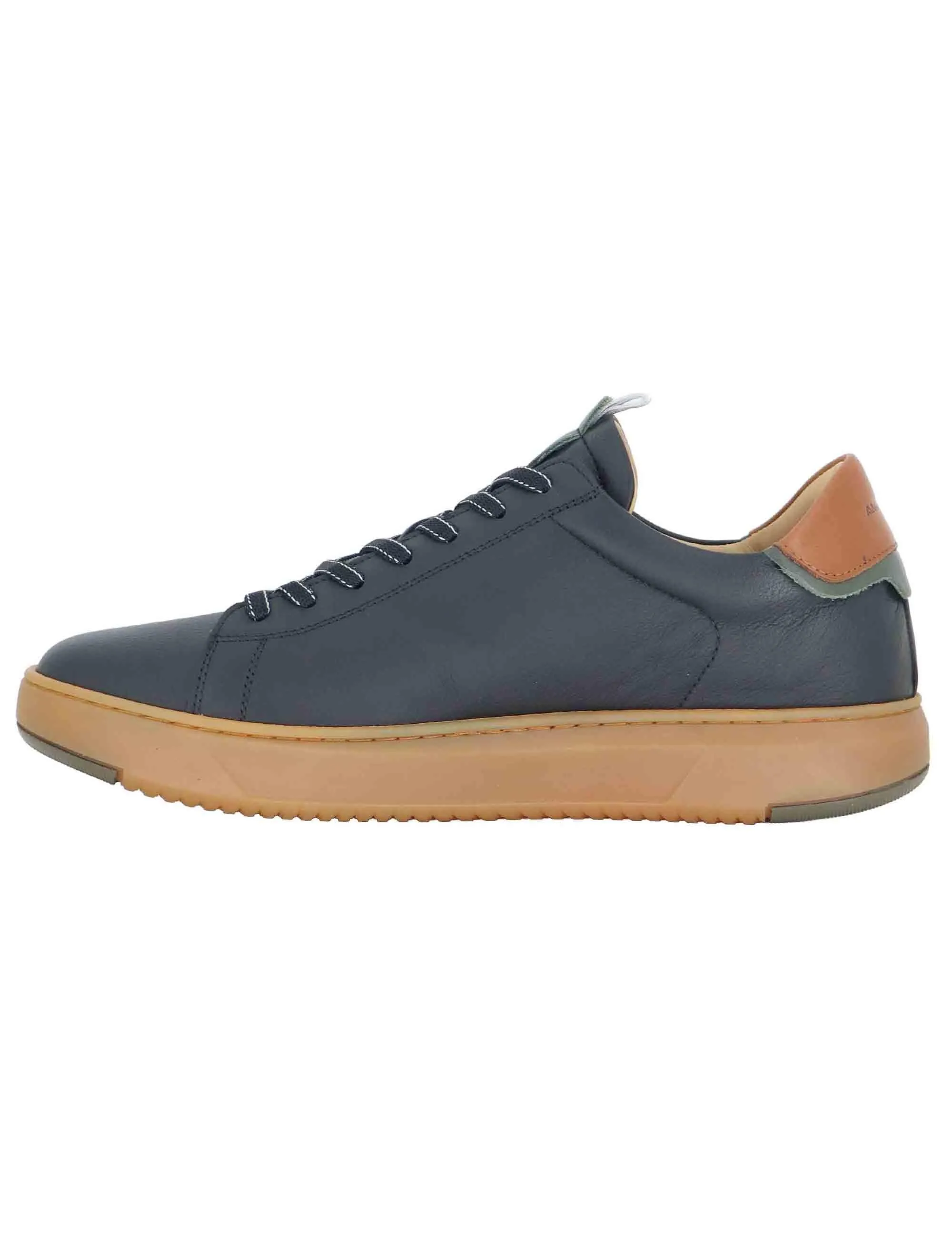 Sneakers in pelle nera Uomo 13672 6584AM sold by Spatarella product image thumbnail 2