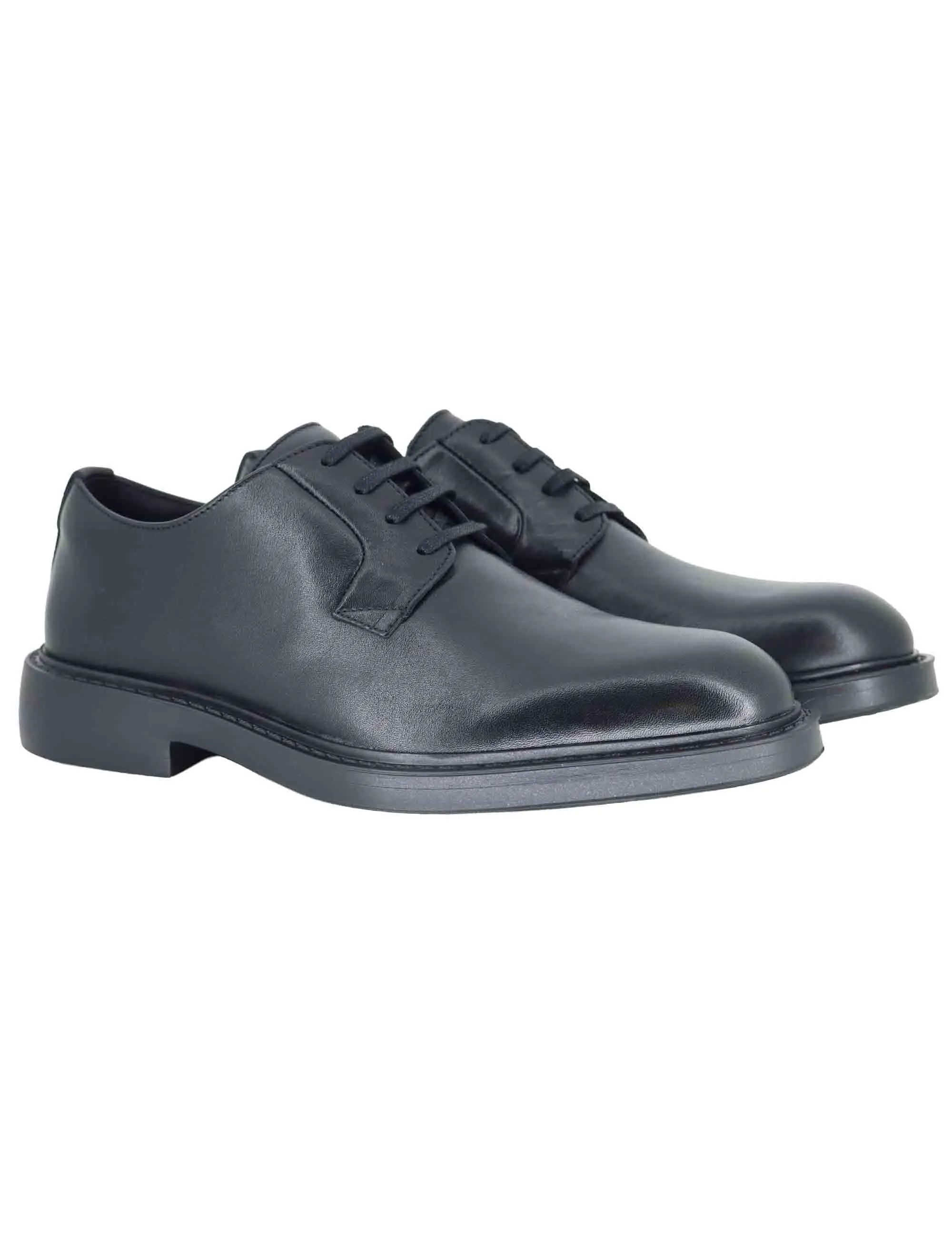 Stringate in pelle nera Uomo 14076A 6583AM sold by Spatarella product image thumbnail 3