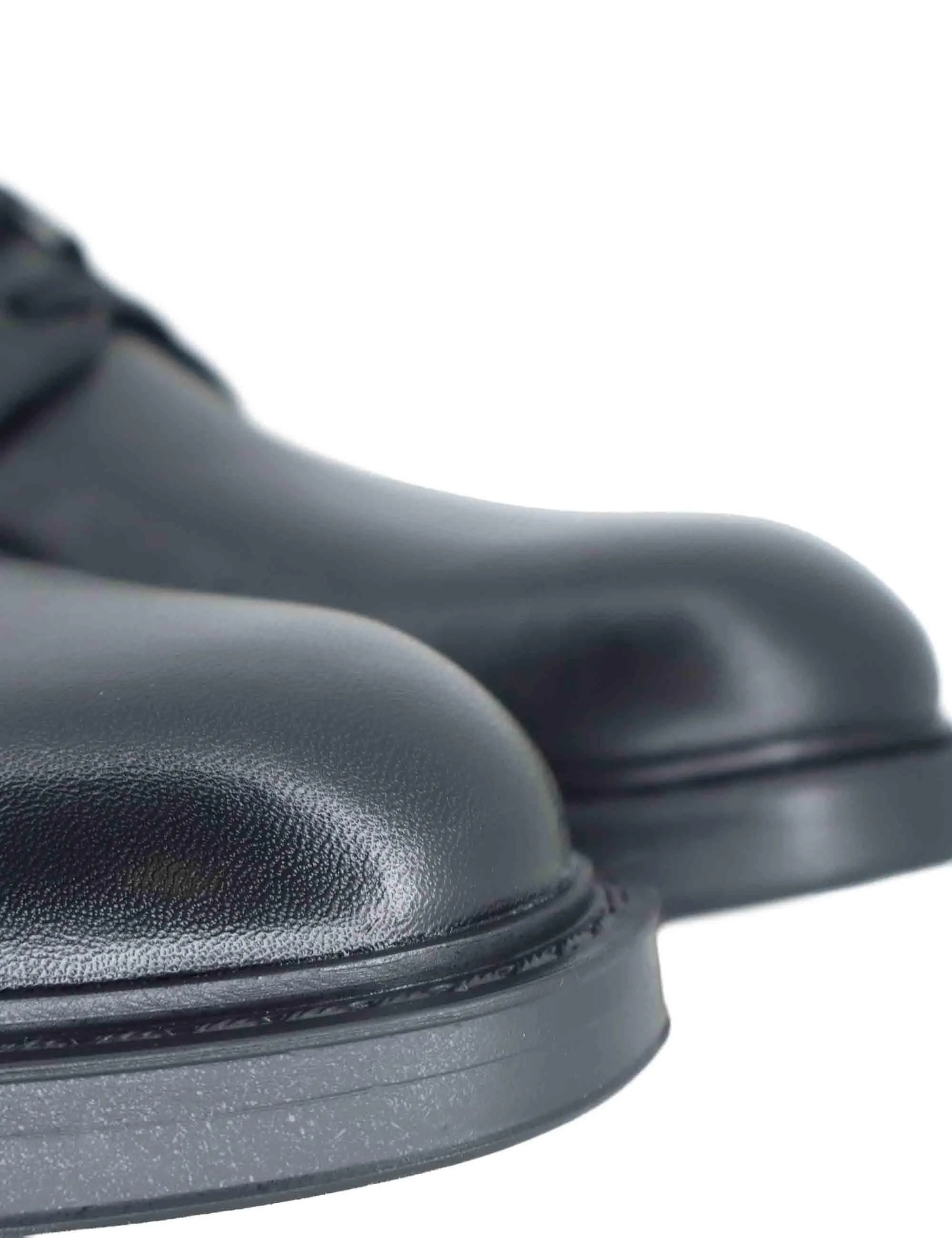 Stringate in pelle nera Uomo 14076A 6583AM sold by Spatarella product image thumbnail 4