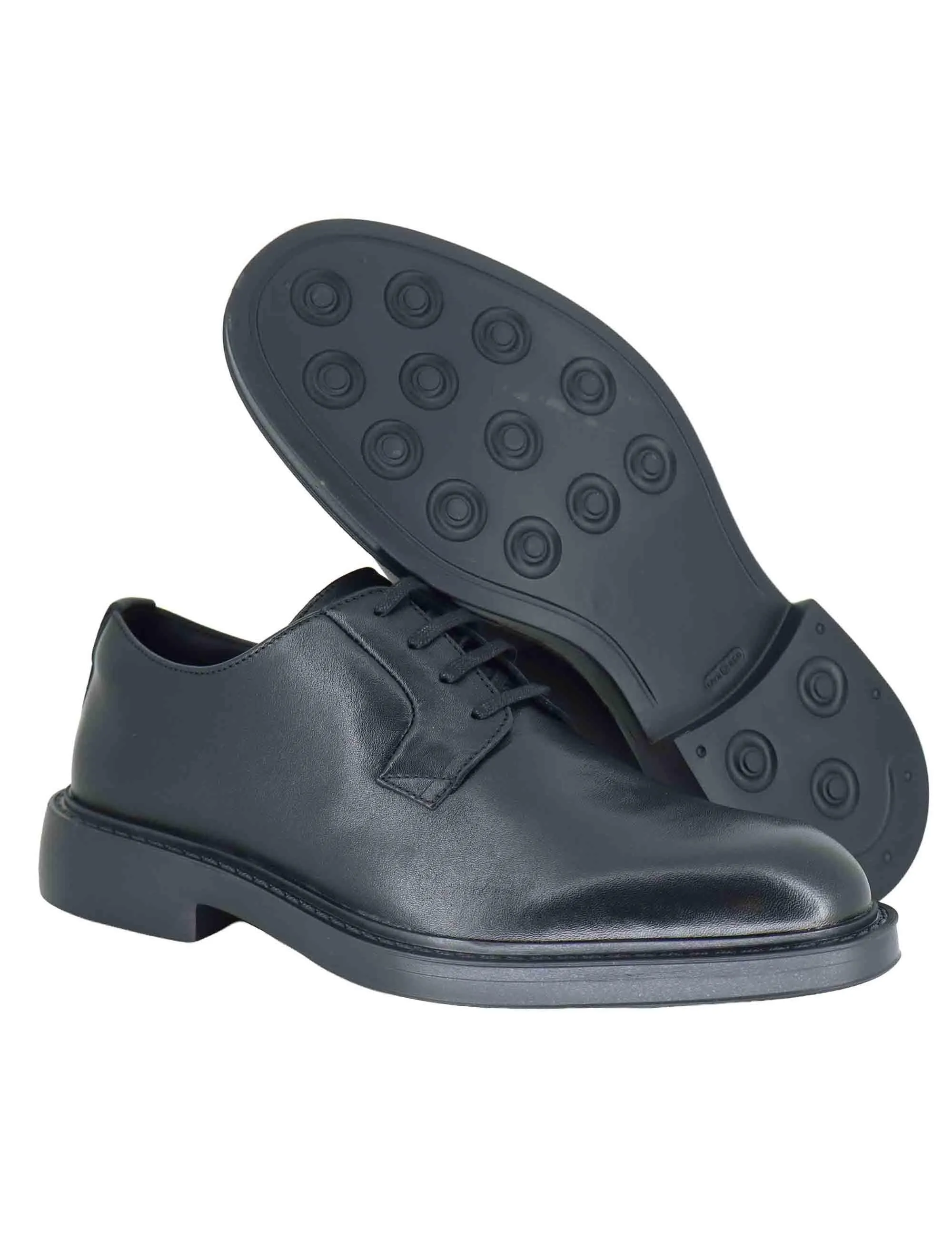 Stringate in pelle nera Uomo 14076A 6583AM sold by Spatarella product image thumbnail 5
