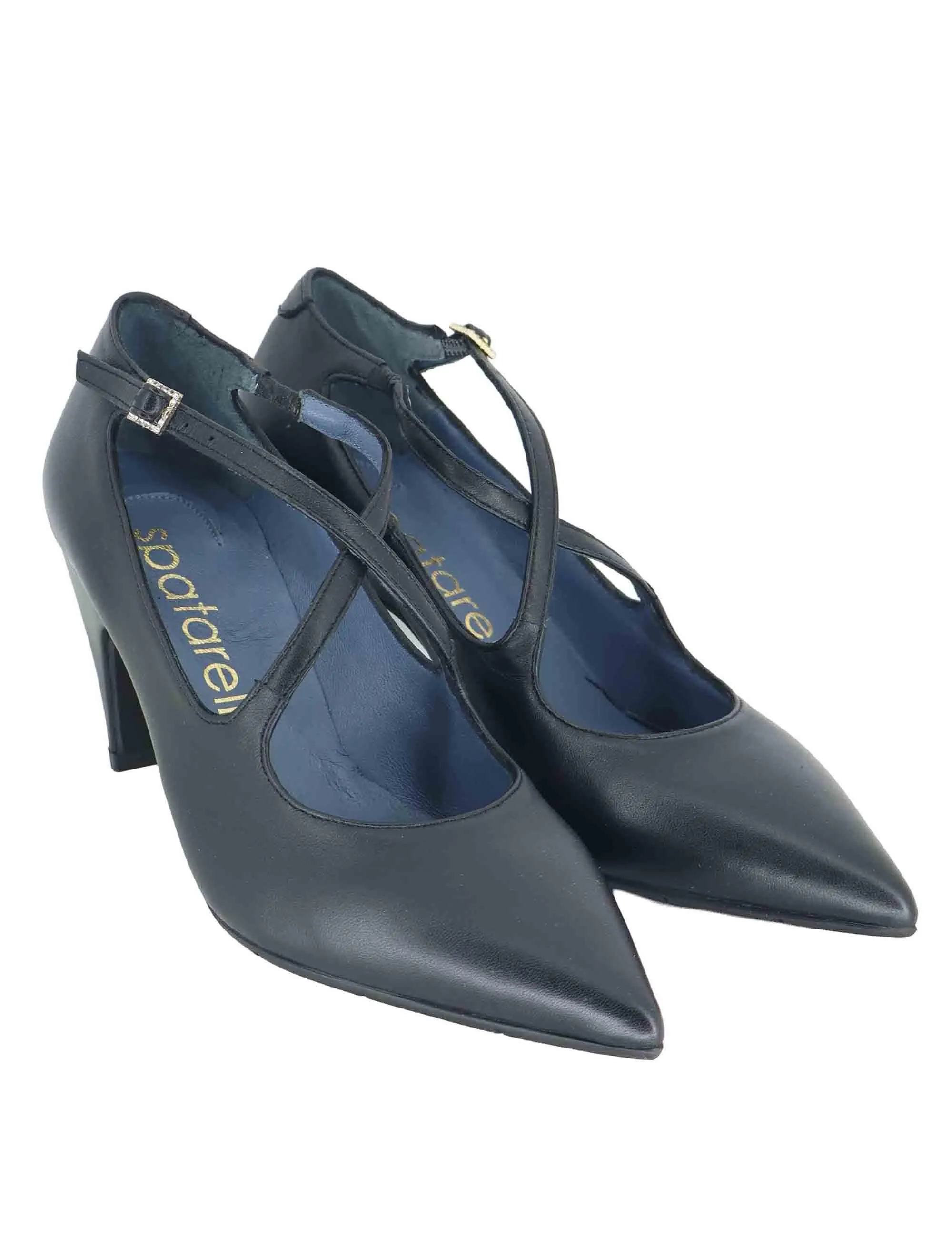 Decollete in pelle nera Donna SP2311 001 sold by Spatarella product image thumbnail 3