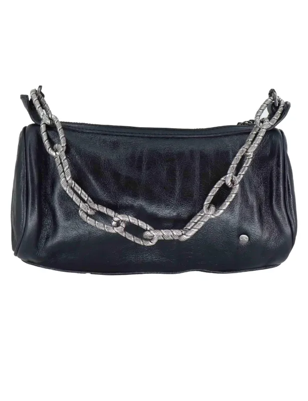 Borse chain in pelle nera Donna RBS 9700 047 sold by Spatarella