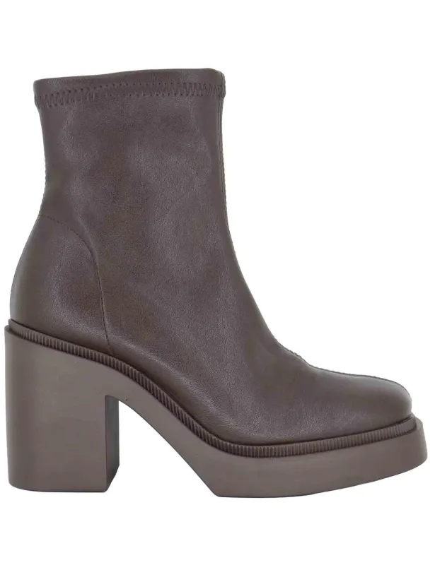 Stivaletti in eco pelle elasticizzata marrone Donna 78515-64 44 sold by Spatarella