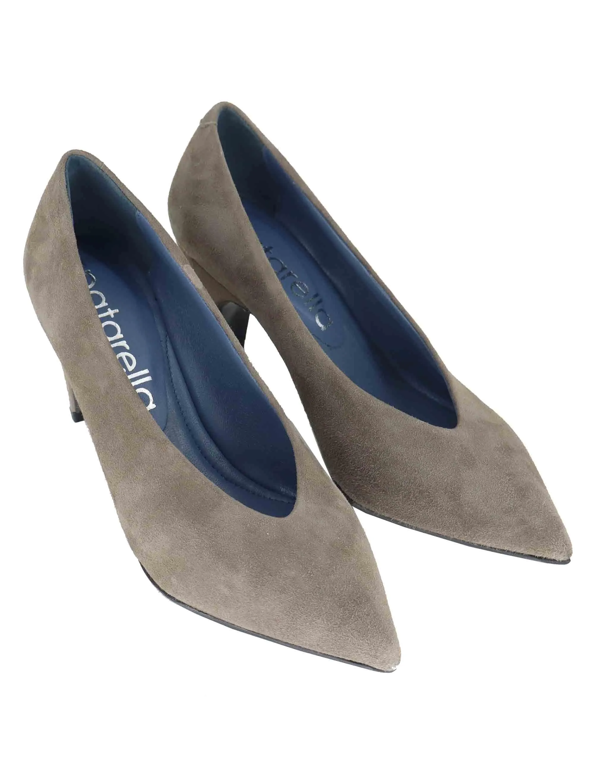 Decollete in camoscio taupe Donna SP2055 032 sold by Spatarella product image thumbnail 3