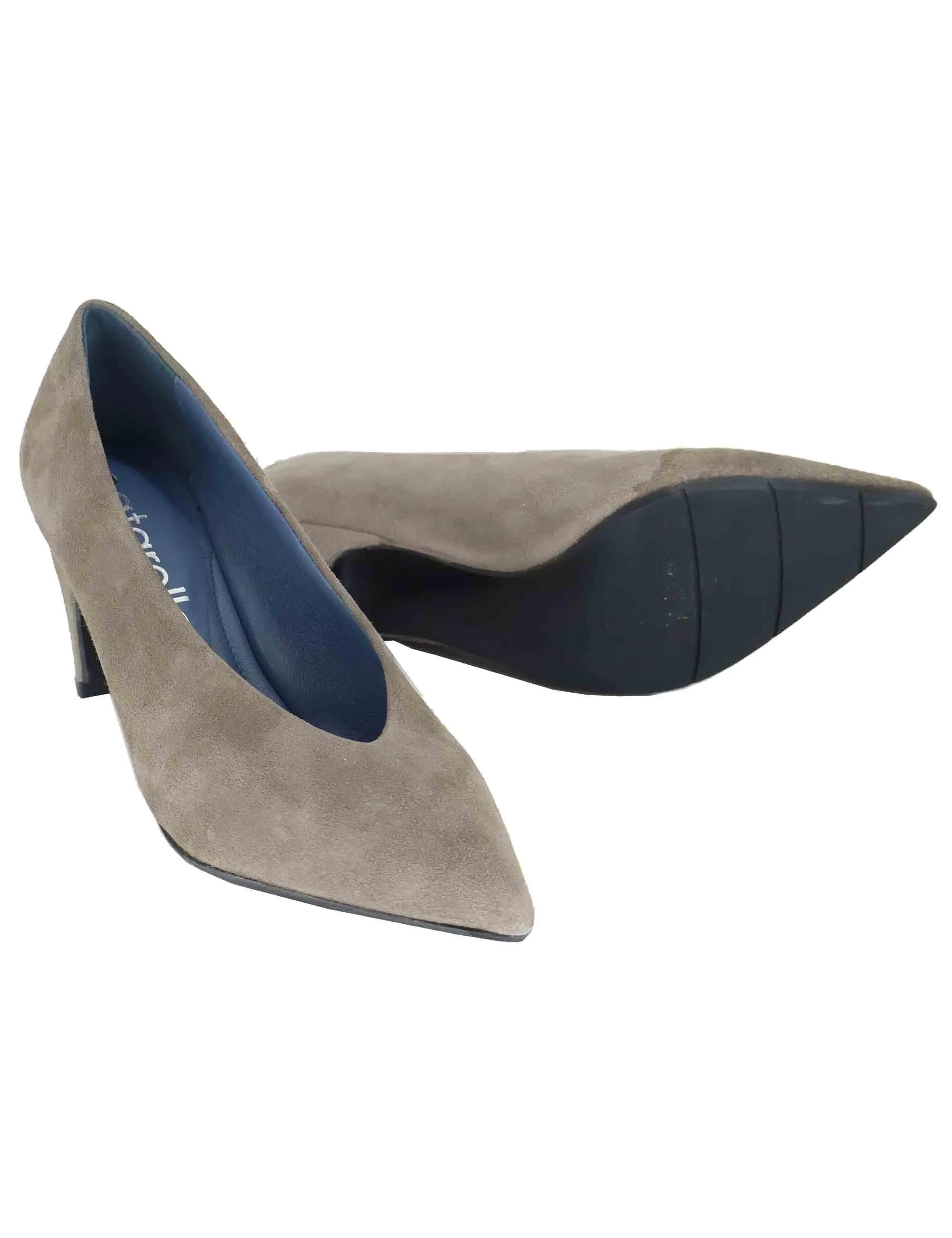 Decollete in camoscio taupe Donna SP2055 032 sold by Spatarella product image thumbnail 4