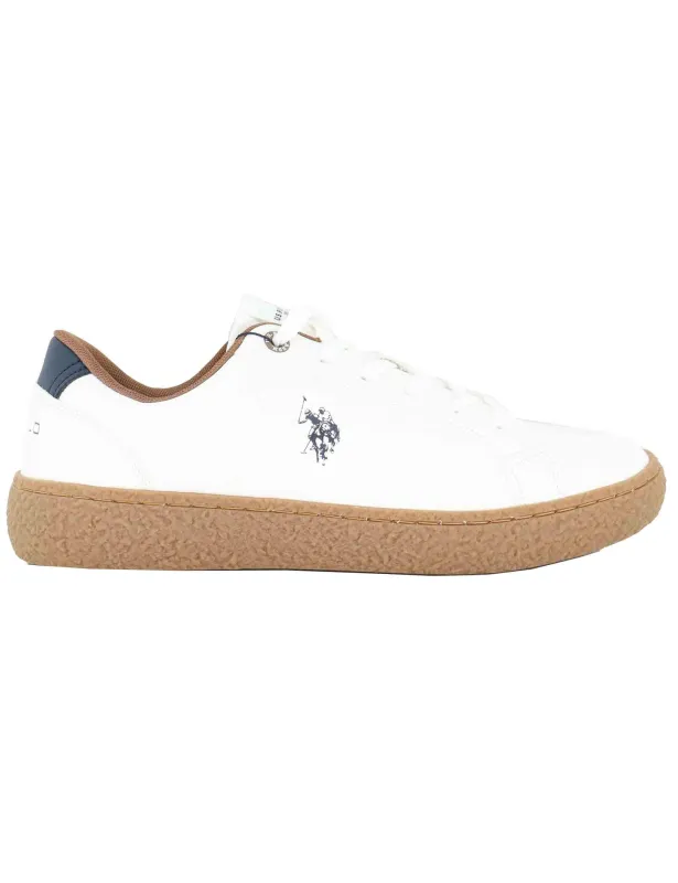 Sneakers in eco pelle bianca Uomo JODIE002 WHI sold by Spatarella