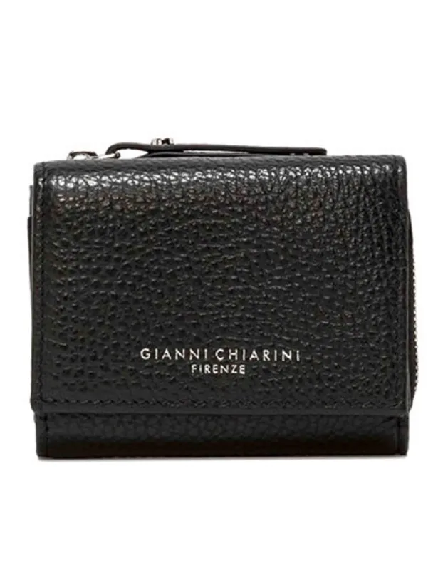 Portafogli Wallets Grain in pelle nera Donna PFW5065 001 GRN sold by Spatarella