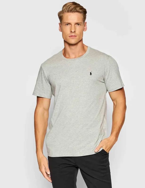 T-shirt Sle in cotone grigio con logo Uomo 714844756003 GRY sold by Spatarella