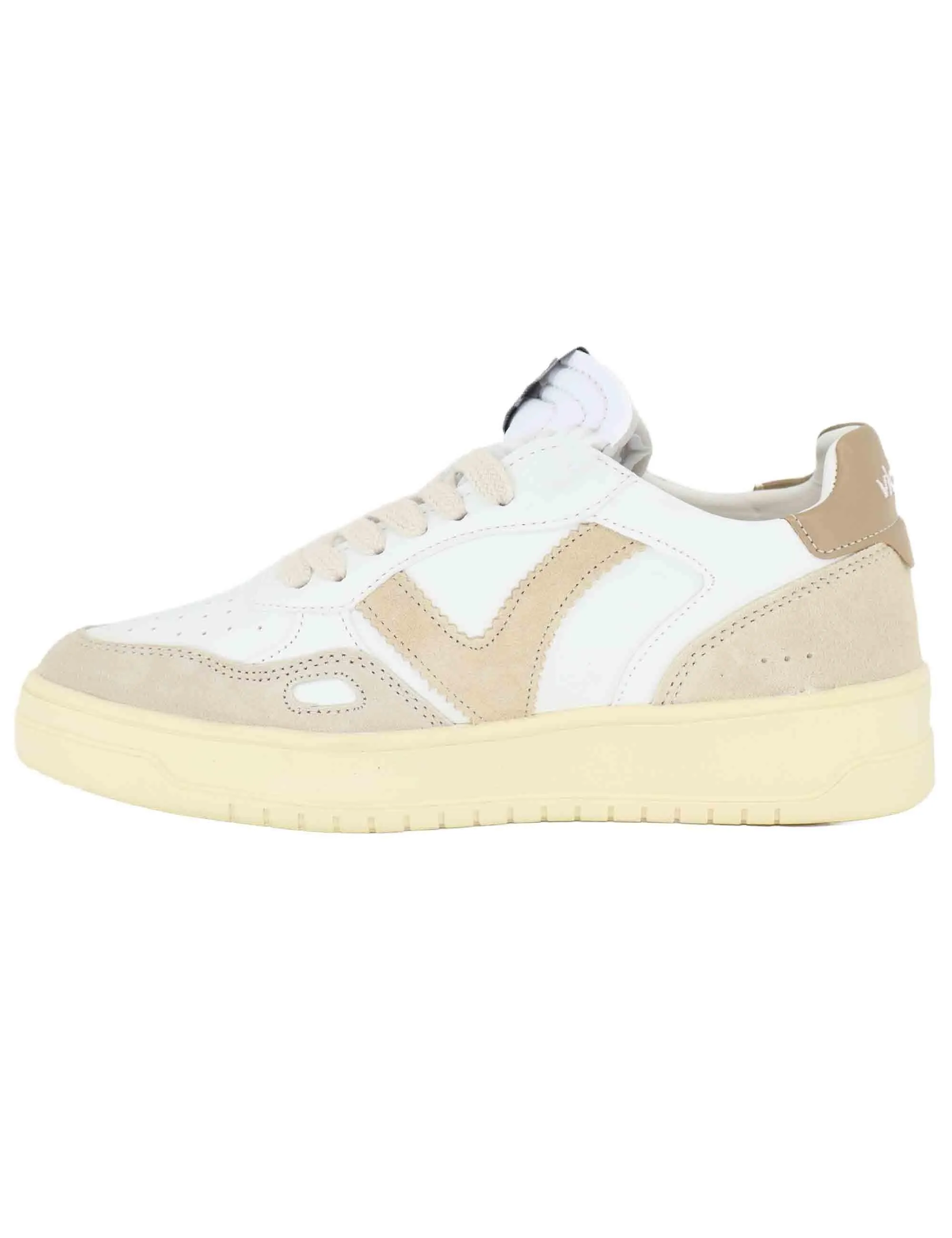 Sneakers Seul in pelle bianca Donna 1257136 Beige sold by Spatarella product image thumbnail 2