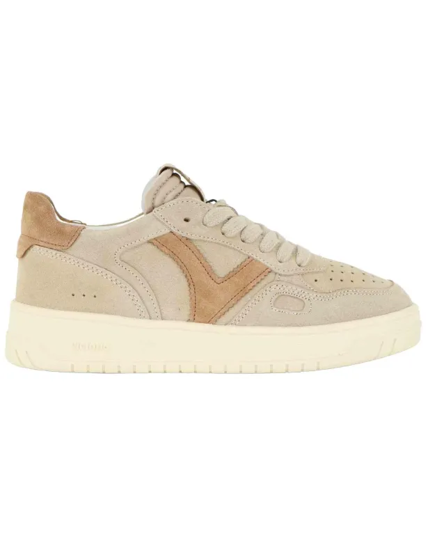 Sneakers Seul in camoscio beige Donna 1257127 Beige made by Spatarella