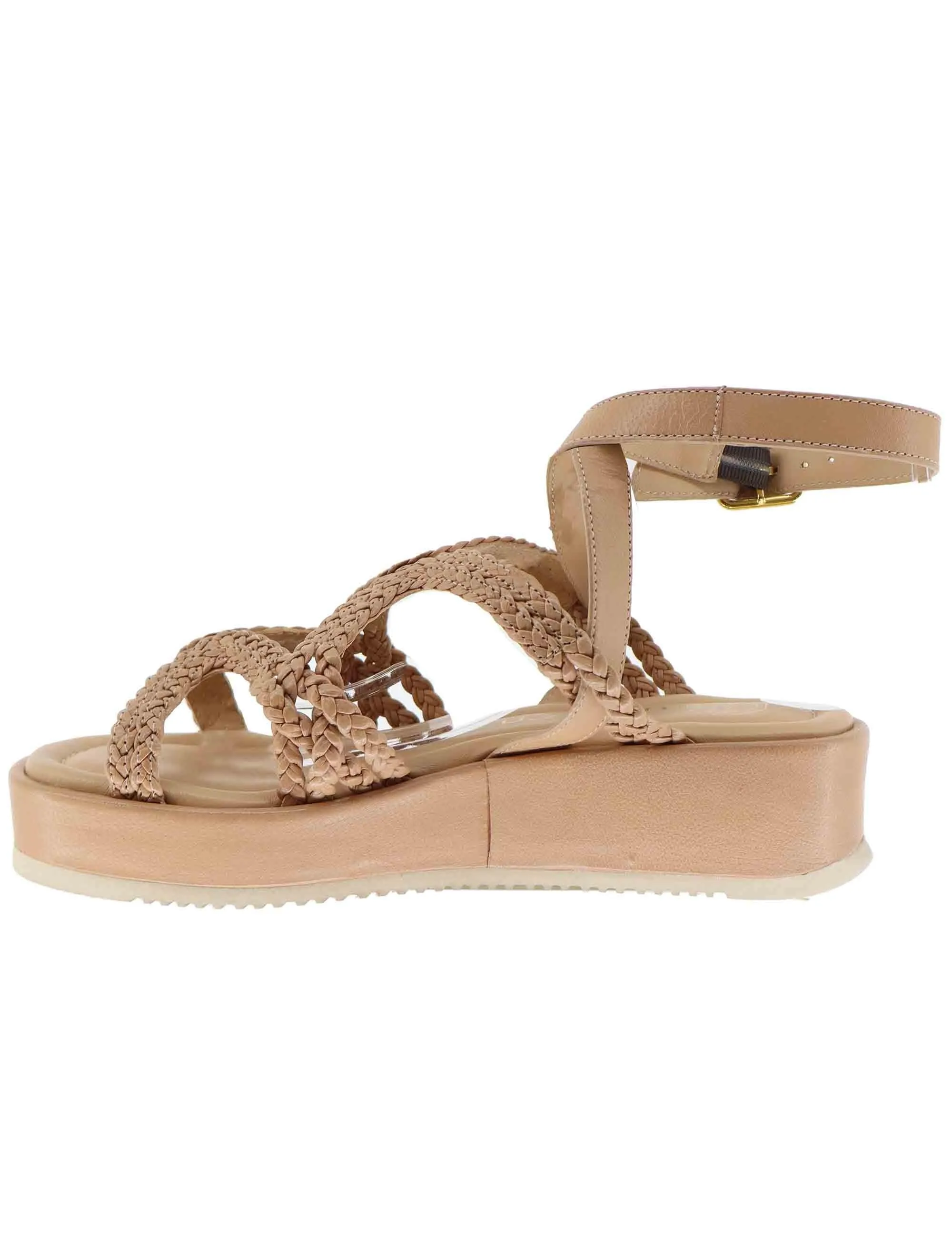 Sandali donna in pelle nude con zeppa bassa Donna KALB CRF_SKIN sold by Spatarella product image thumbnail 2