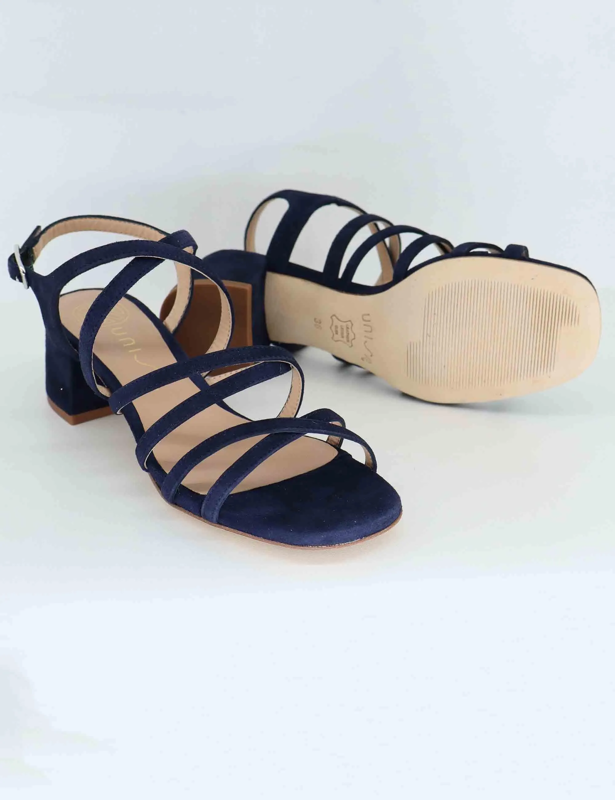 Sandali donna in camoscio blu con cinturino Donna KALIX KS_OCEAN sold by Spatarella product image thumbnail 5