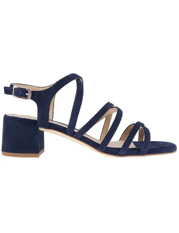 Sandali donna in camoscio blu con cinturino Donna KALIX KS_OCEAN sold by Spatarella