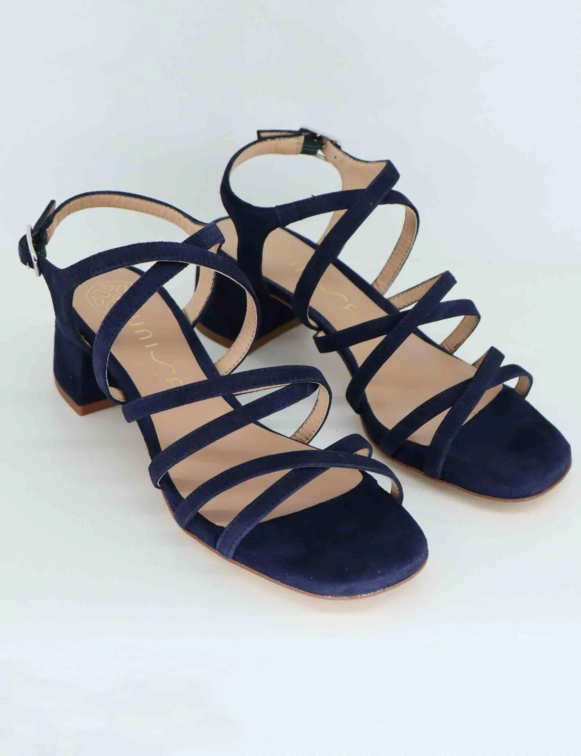 Sandali donna in camoscio blu con cinturino Donna KALIX KS_OCEAN sold by Spatarella product image thumbnail 3