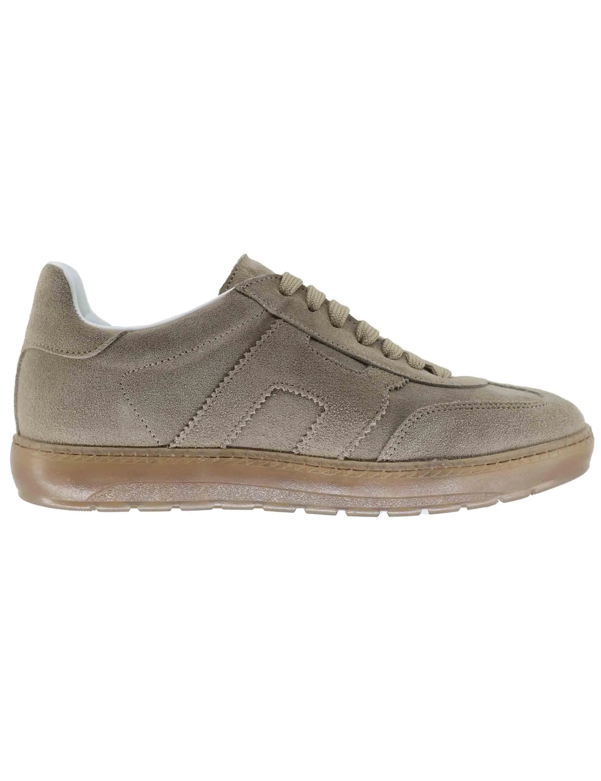 Sneakers uomo in camoscio taupe Uomo PELOTA 1 002 sold by Spatarella