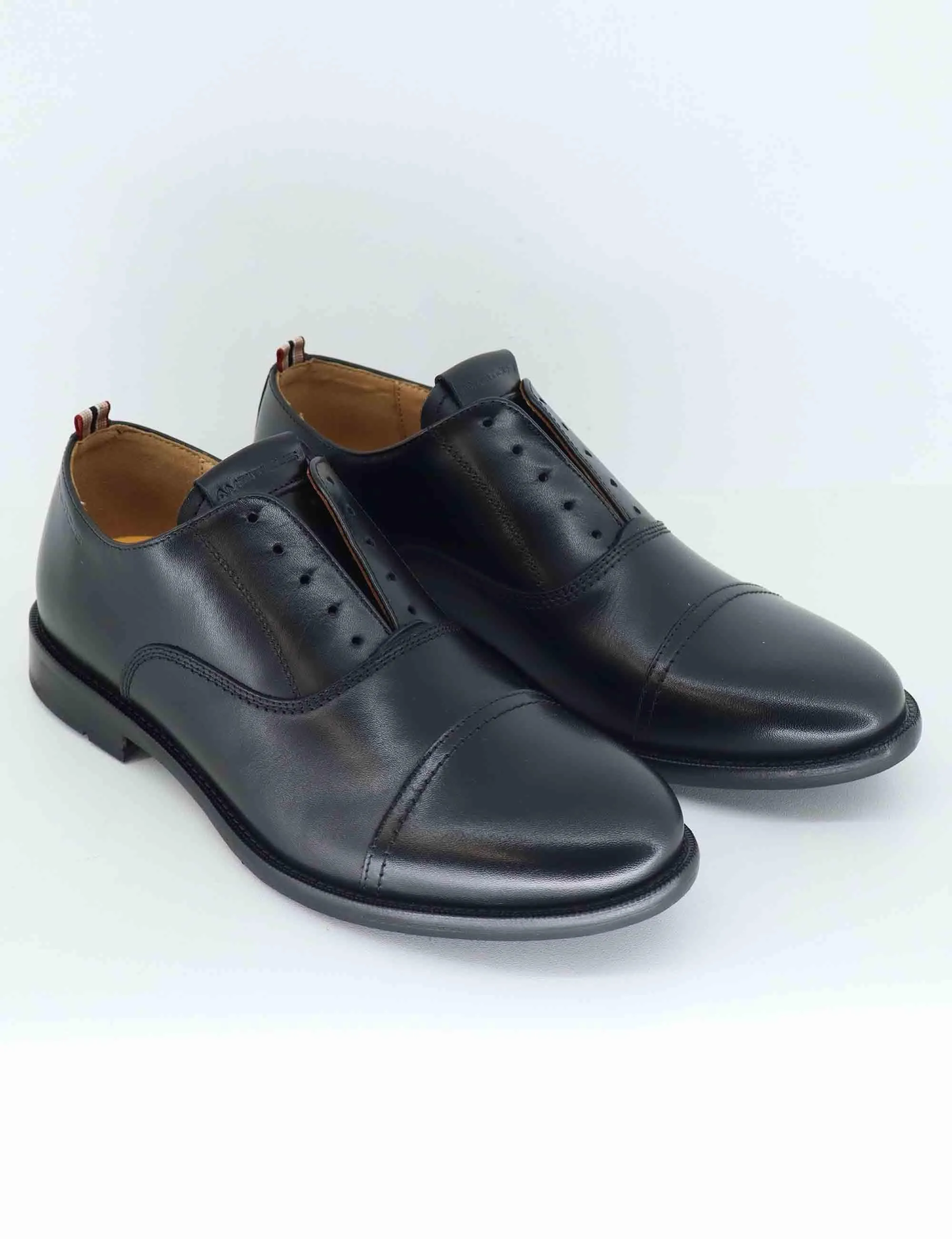 Stringate uomo Devon in pelle nera Uomo 13935 6583AM sold by Spatarella product image thumbnail 3