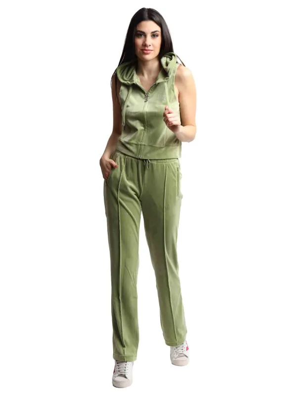 Felpe donna Gilly in tessuto verde a giro manica con cappuccio Donna VEJH70328WPF J93 sold by Spatarella