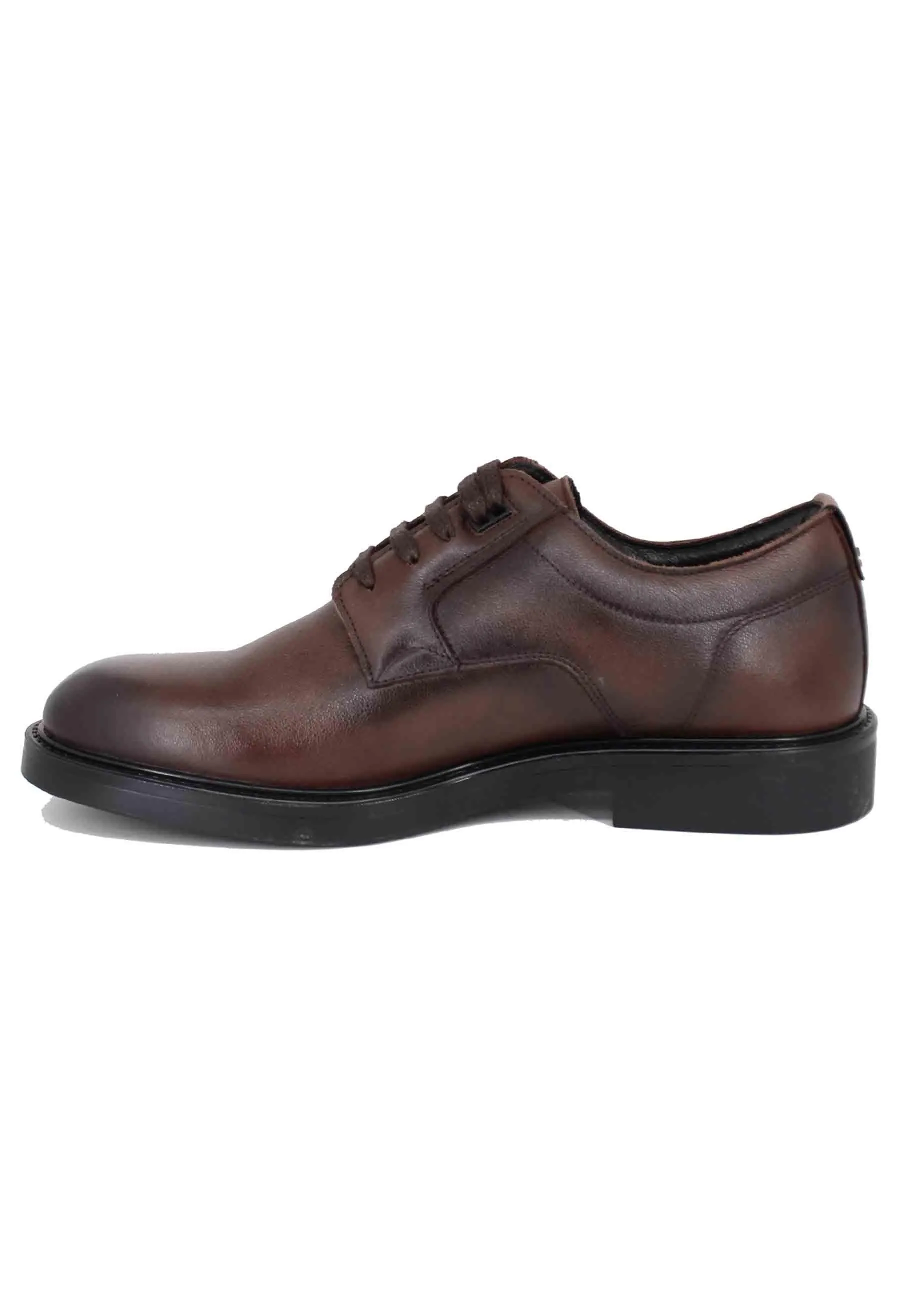 Stringate uomo in pelle marrone Uomo 12261 014 sold by Spatarella product image thumbnail 2
