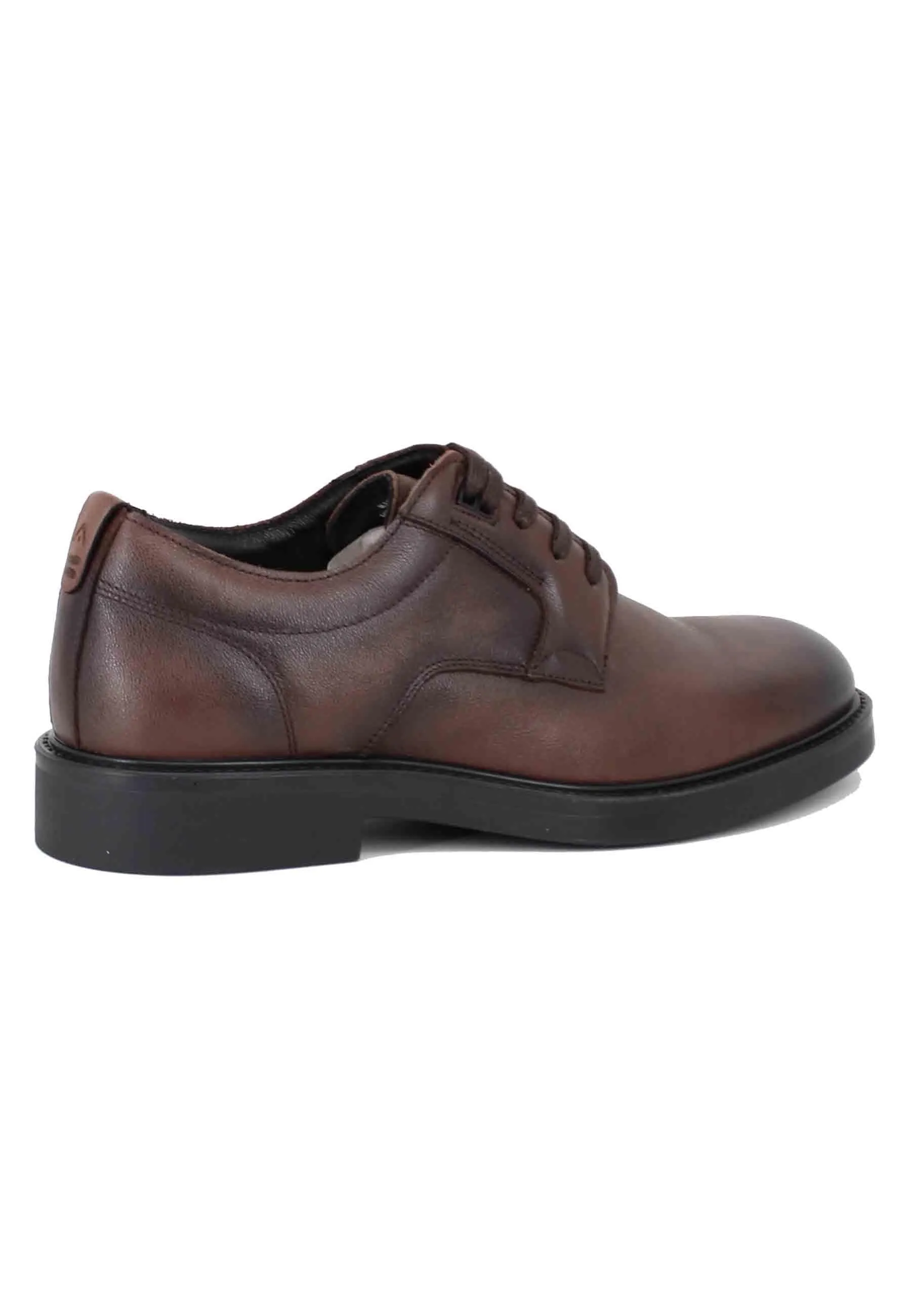Stringate uomo in pelle marrone Uomo 12261 014 sold by Spatarella product image thumbnail 4