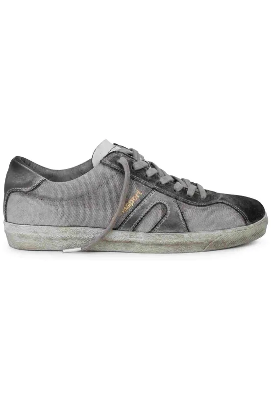 Sneakers uomo in canvas vintage grigio Uomo 10025 247 sold by Spatarella