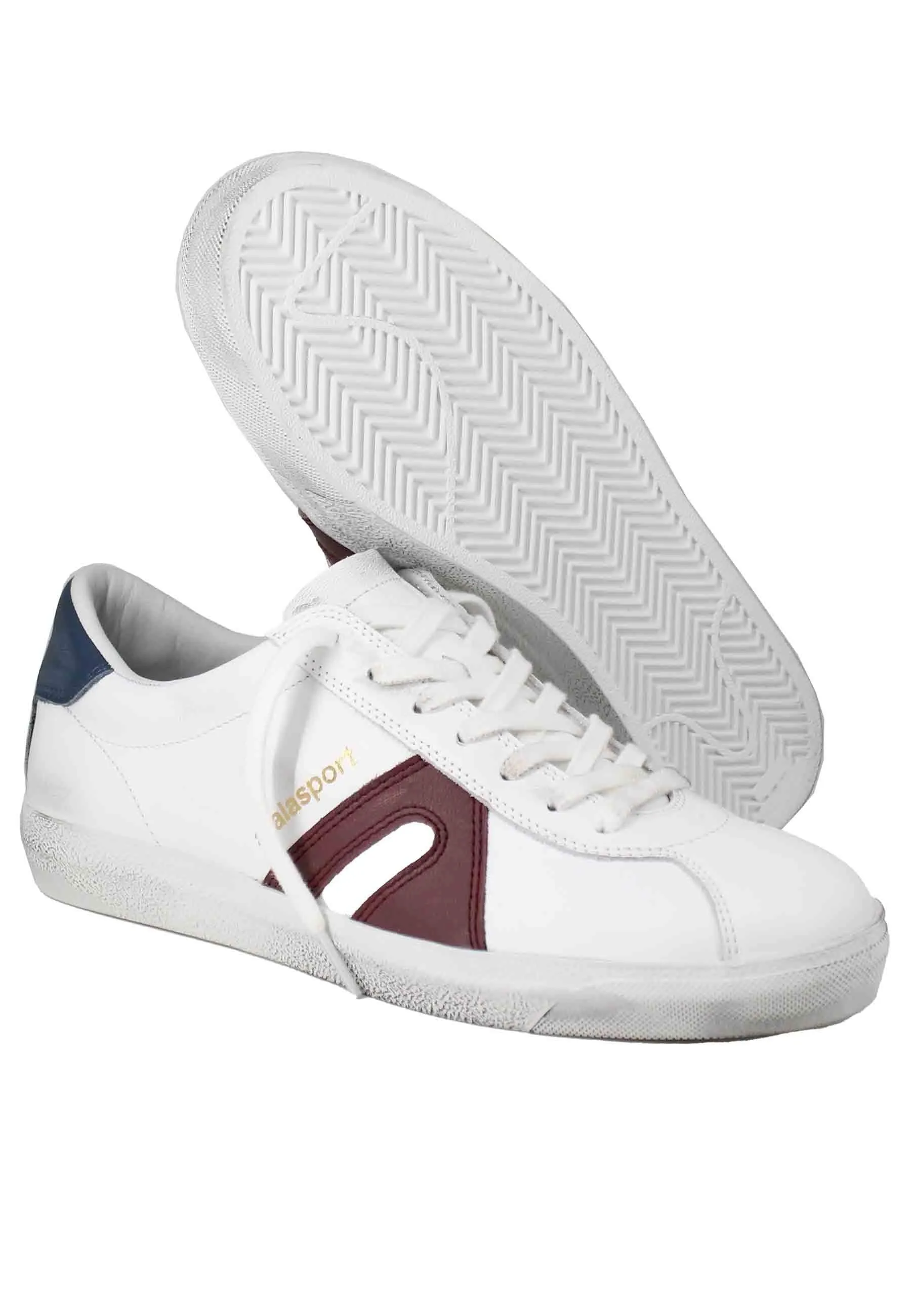 Sneakers uomo in pelle bianca Uomo 10020 259 sold by Spatarella product image thumbnail 4