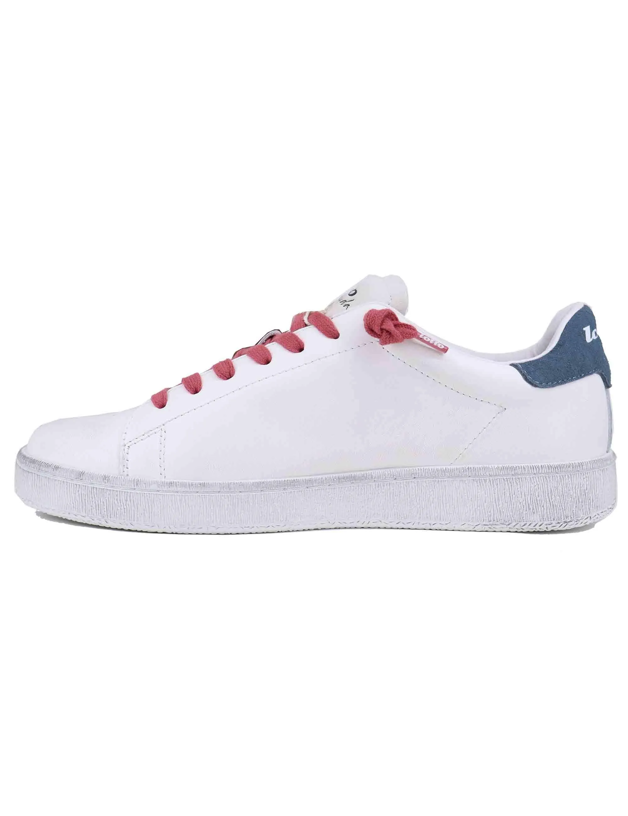 Snekaers uomo in pelle bianca Uomo 2218870 A45 sold by Spatarella product image thumbnail 2