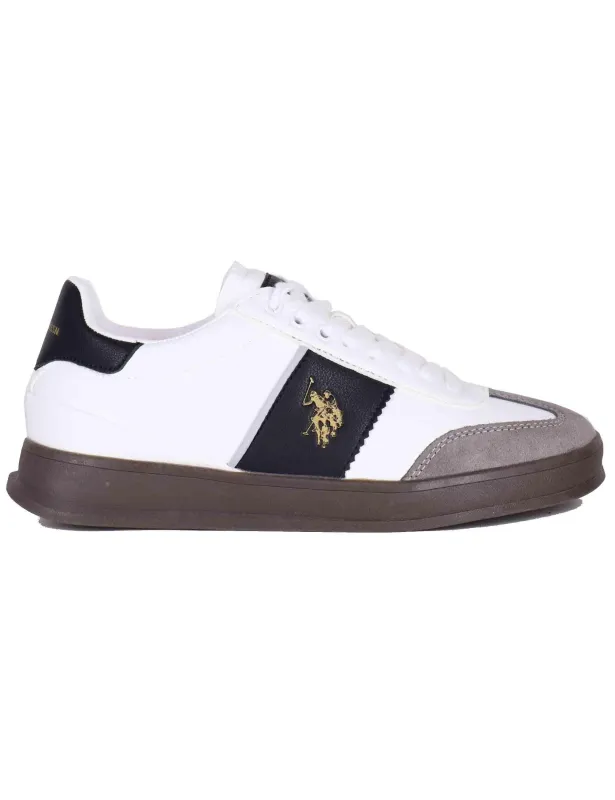 Sneakers uomo in eco pelle bianca Uomo CAMPY001M BLK01 sold by Spatarella
