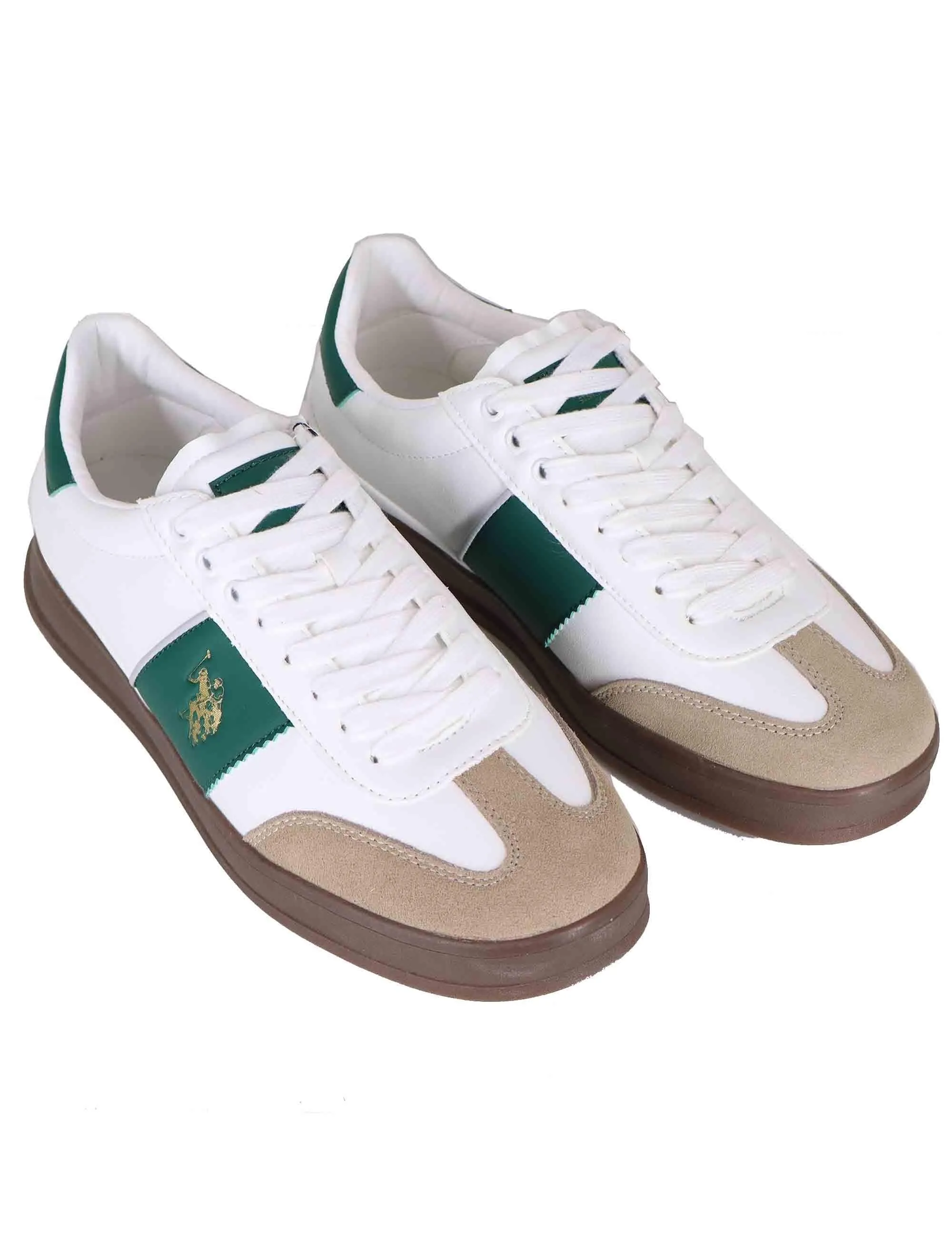 Sneakers uomo in eco pelle bianca Uomo CAMPY001M GRE01 sold by Spatarella product image thumbnail 3