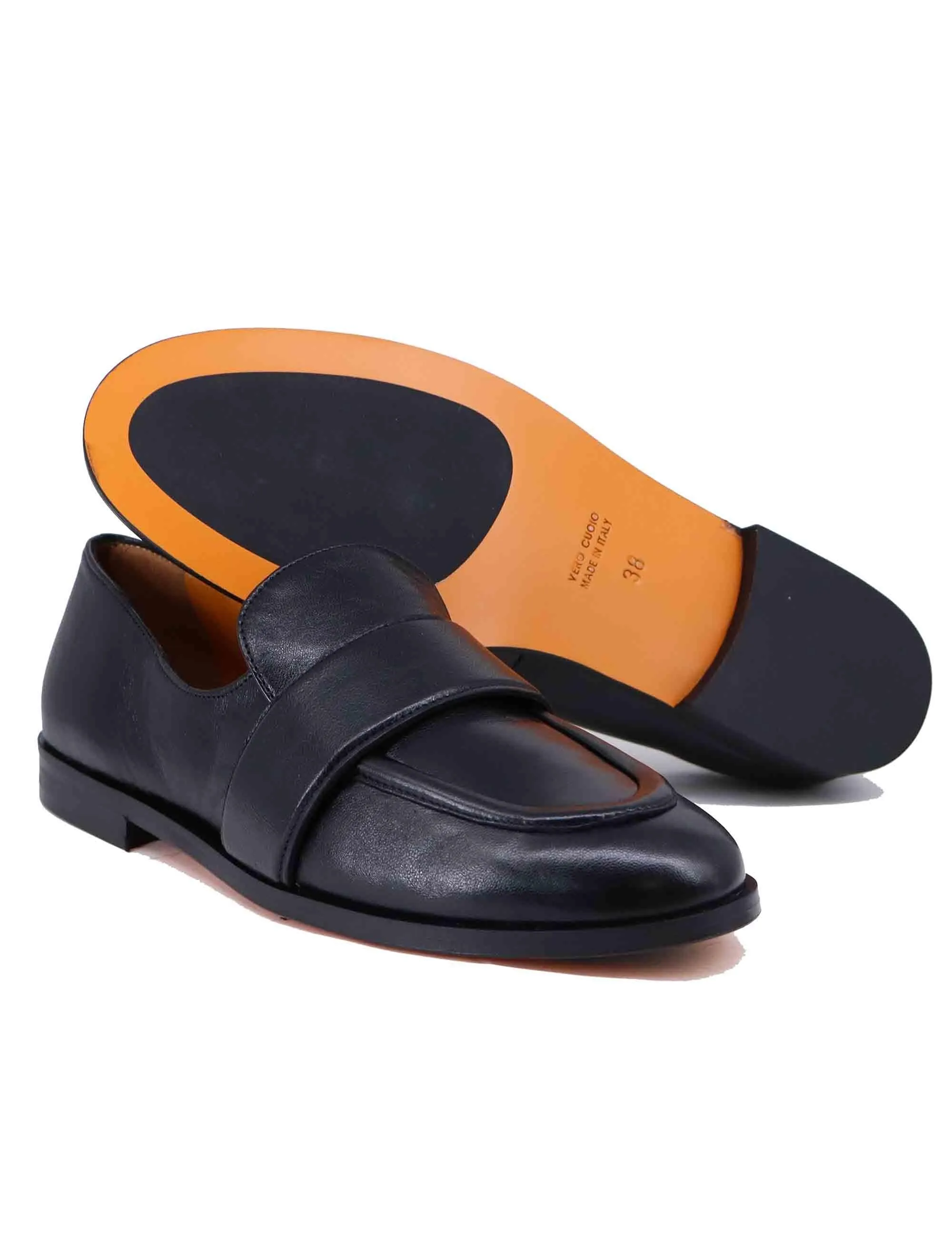 Mocassini donna in pelle nera ulta soft Donna SP1018 001 sold by Spatarella product image thumbnail 5