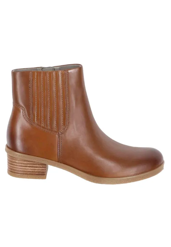 Stivaletti donna whaterproff in pelle cuoio con suola in gomma Donna DAISIE 293 1370300 made by Dansko