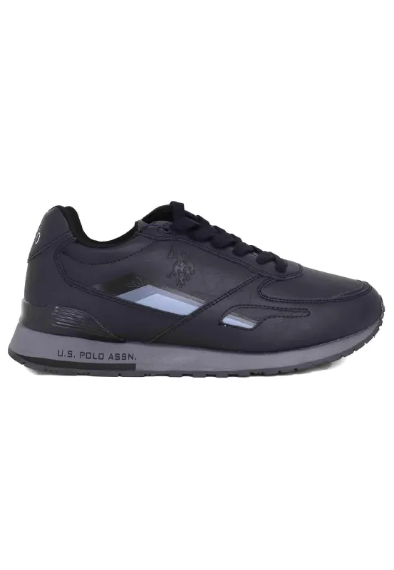 Sneakers uomo in eco pelle nero Uomo TABRY006 BLK sold by Spatarella