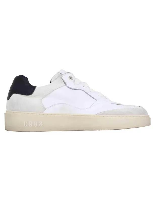 Sneakers uomo in pelle bianca Uomo JAMES 101 made by Spatarella