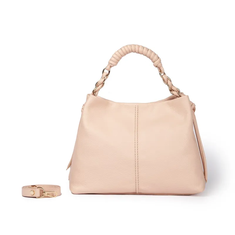 Borse Amina Large in pelle nude sold by Spatarella