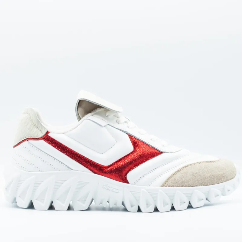 Sneakers donna Sneakerball in pelle bianca sold by Spatarella