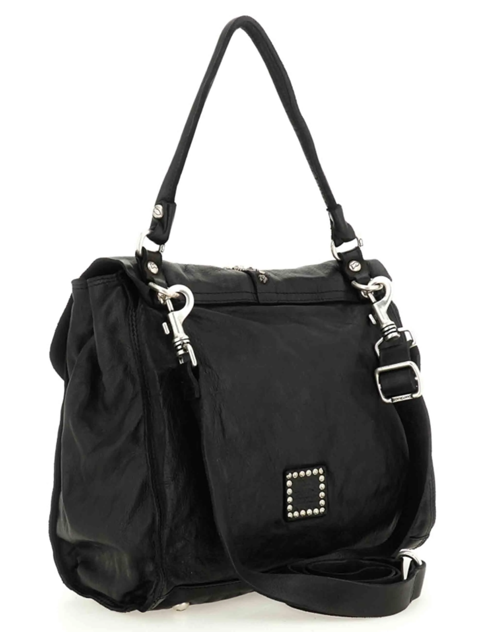 Shopping bag Emilia in pelle nera Donna C042670ND X2876 C0001 sold by Spatarella product image thumbnail 3