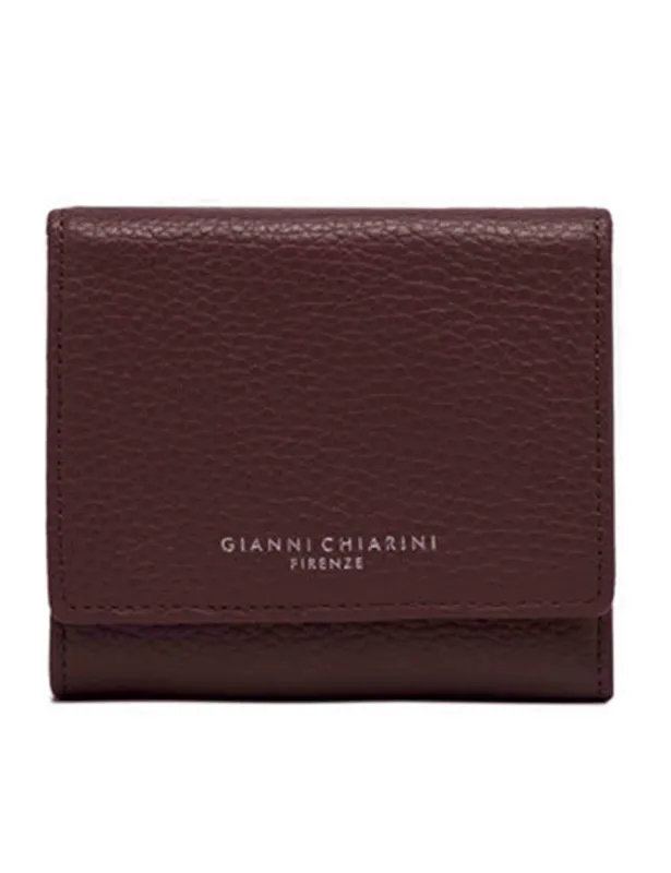 Portafogli Wallets Grain in pelle bordeaux Donna PF5080 14050 GRN sold by Spatarella