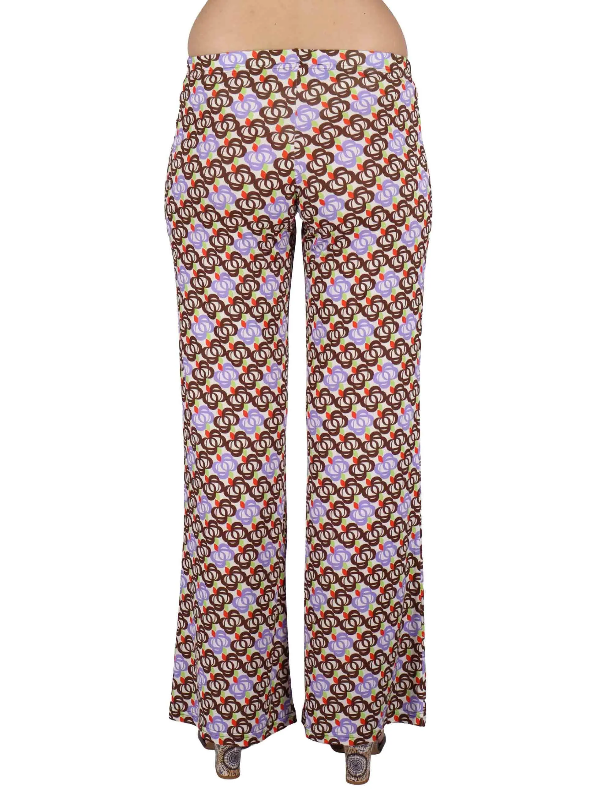 Pantaloni Fluid Pants in Jersey a fantasia off white Donna JFAPN0001-E2747-1246 85 sold by Spatarella product image thumbnail 4