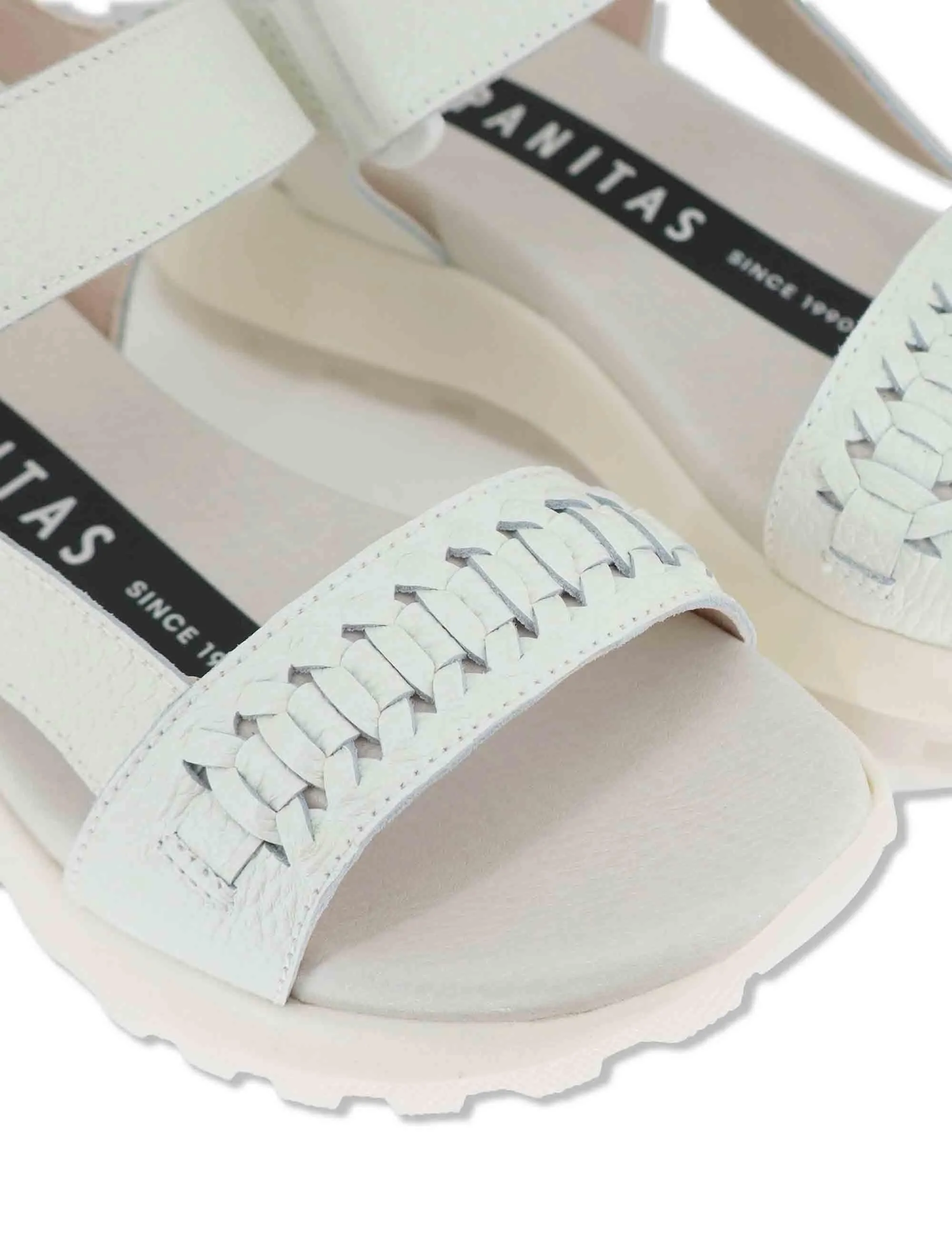 Slingback in pelle bianca con suola running Donna HV264521 PANNA sold by Spatarella product image thumbnail 4