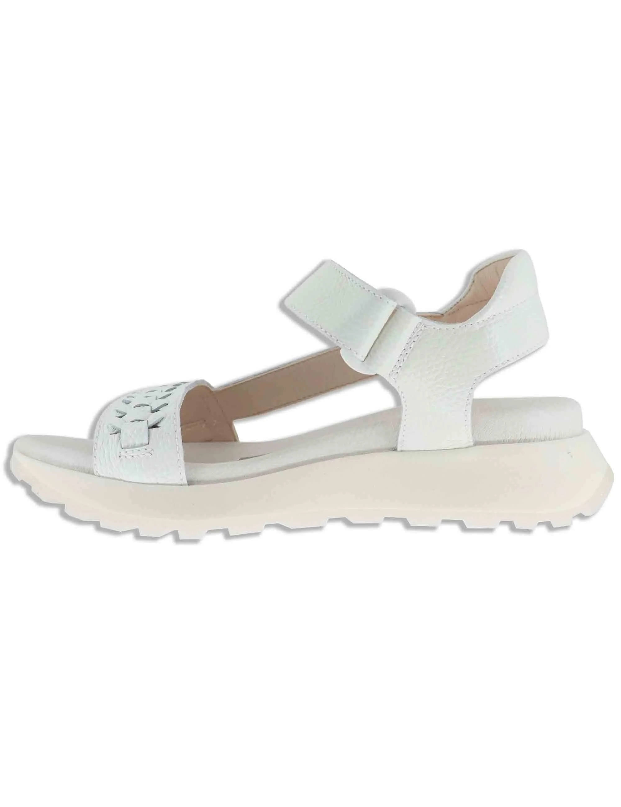 Slingback in pelle bianca con suola running Donna HV264521 PANNA sold by Spatarella product image thumbnail 2