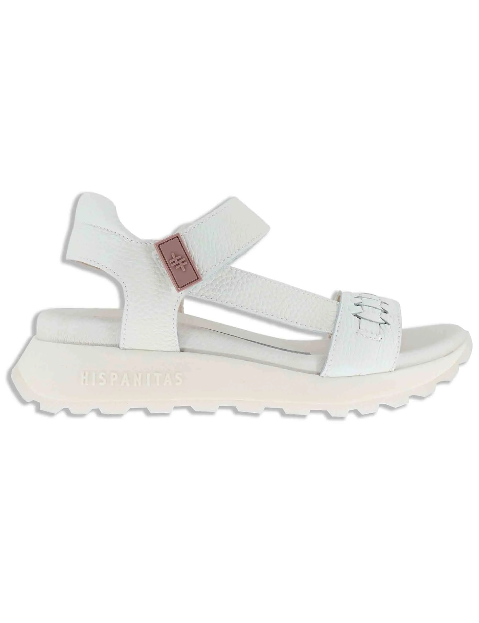 Slingback in pelle bianca con suola running Donna HV264521 PANNA sold by Spatarella