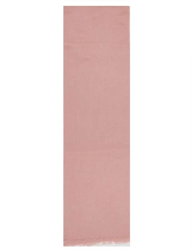 Tramonto stole in cotone rosa spigato Donna 60260057 0017 made by Spatarella