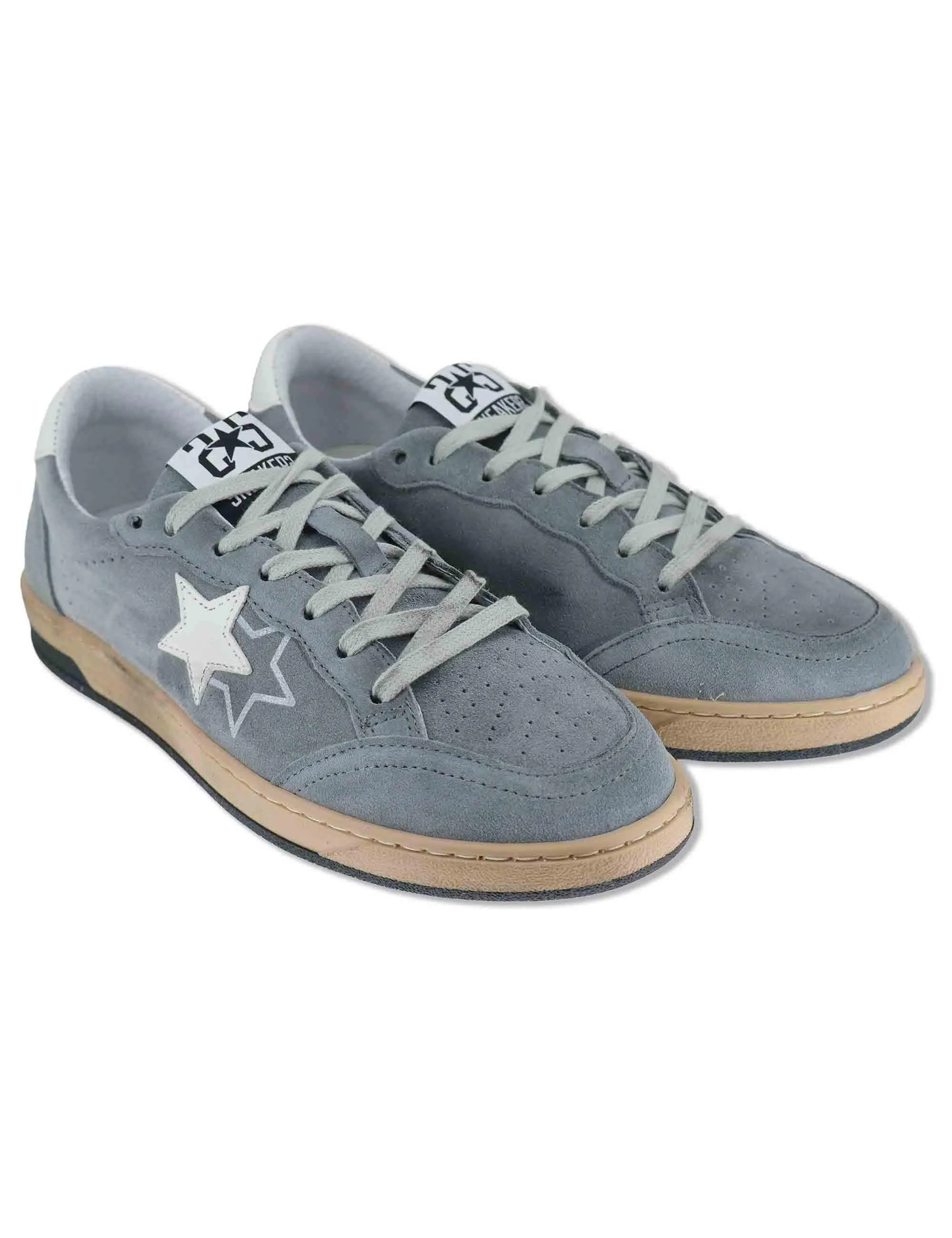 Sneakers Week in camoscio blu Uomo 2SU5061 218 sold by Spatarella product image thumbnail 3