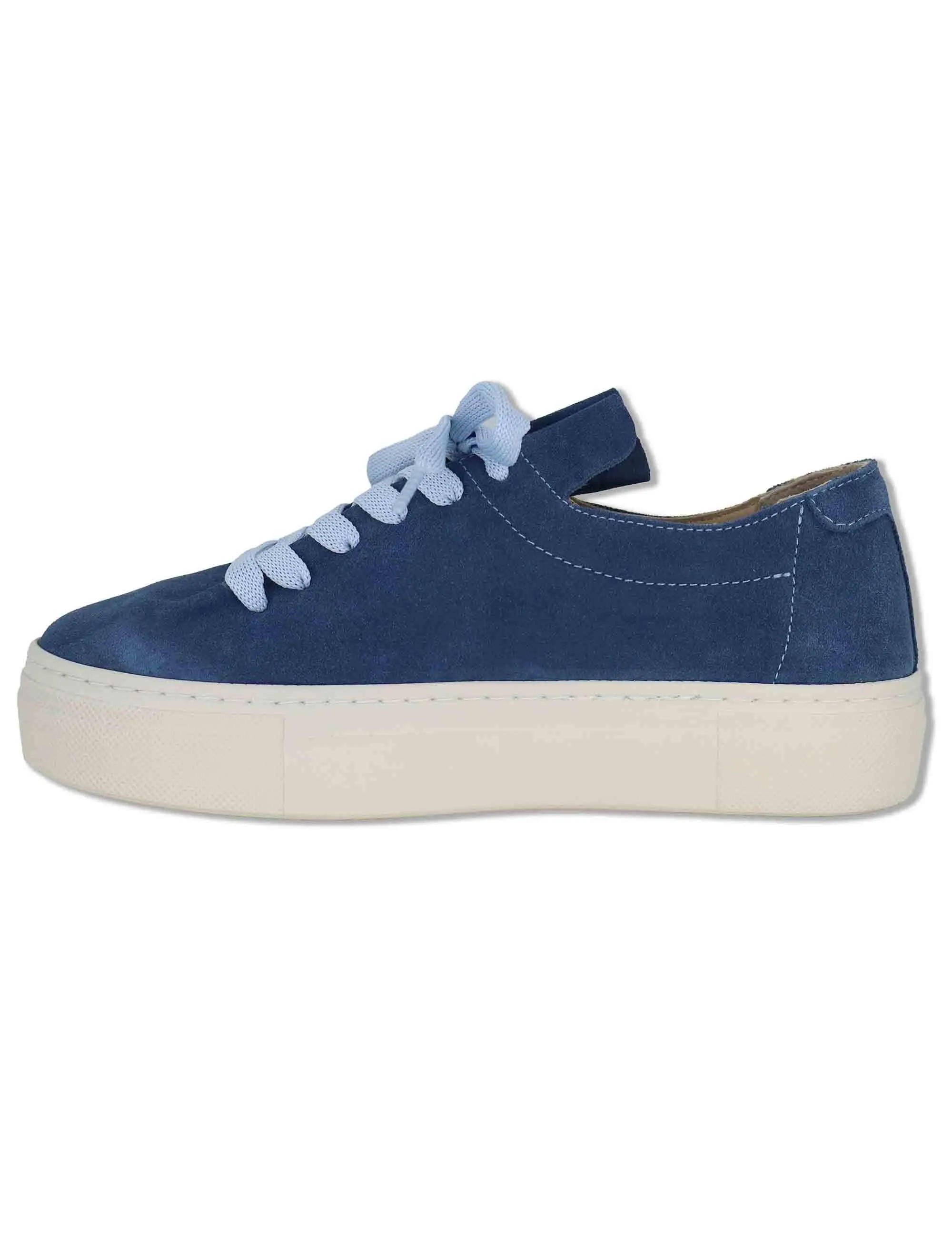 Sneakers in camoscio blu Donna SP60030 009 sold by Spatarella product image thumbnail 2