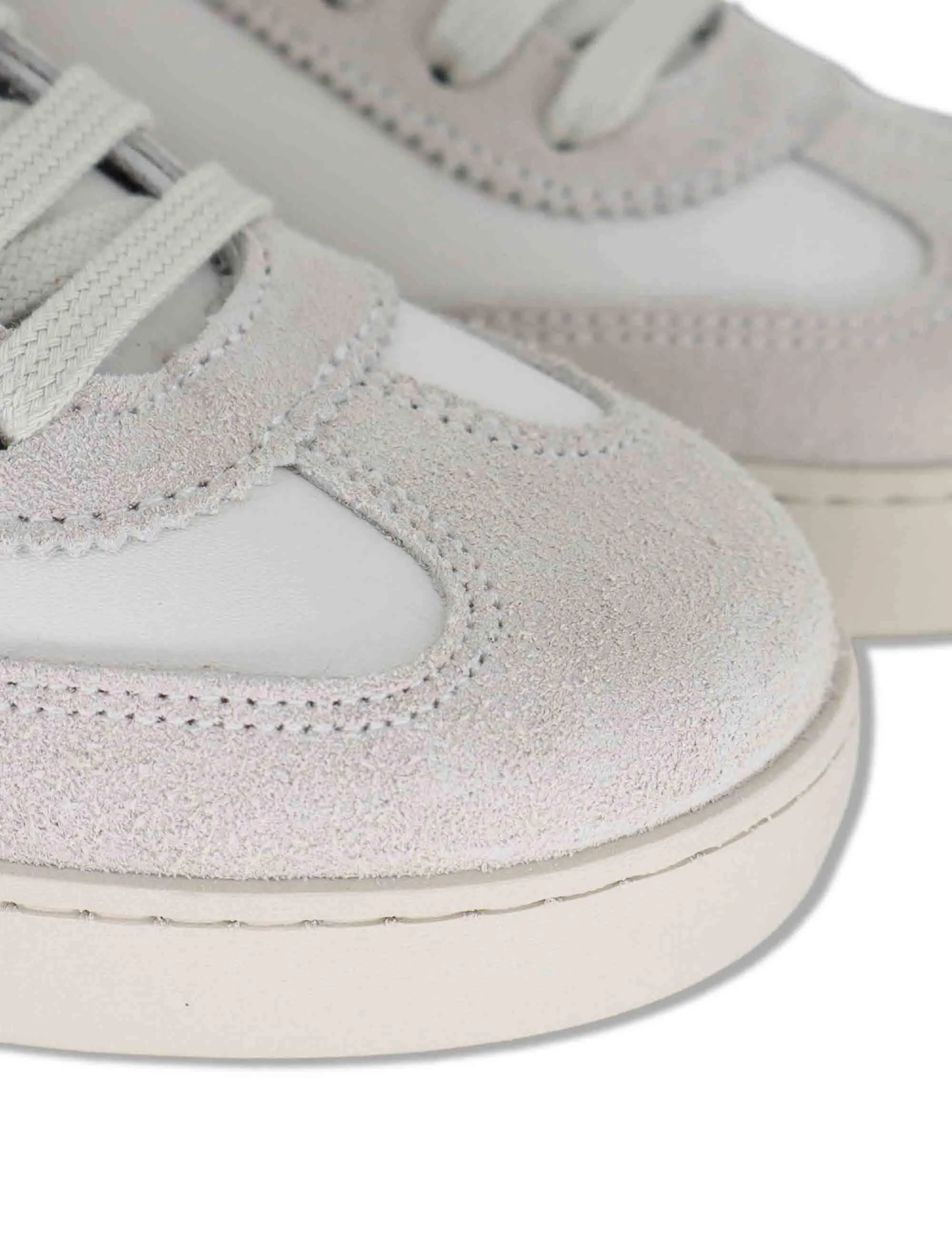 Sneakers Berlin in pelle bianca Donna 1126184 497_Cuarzo sold by Spatarella product image thumbnail 4