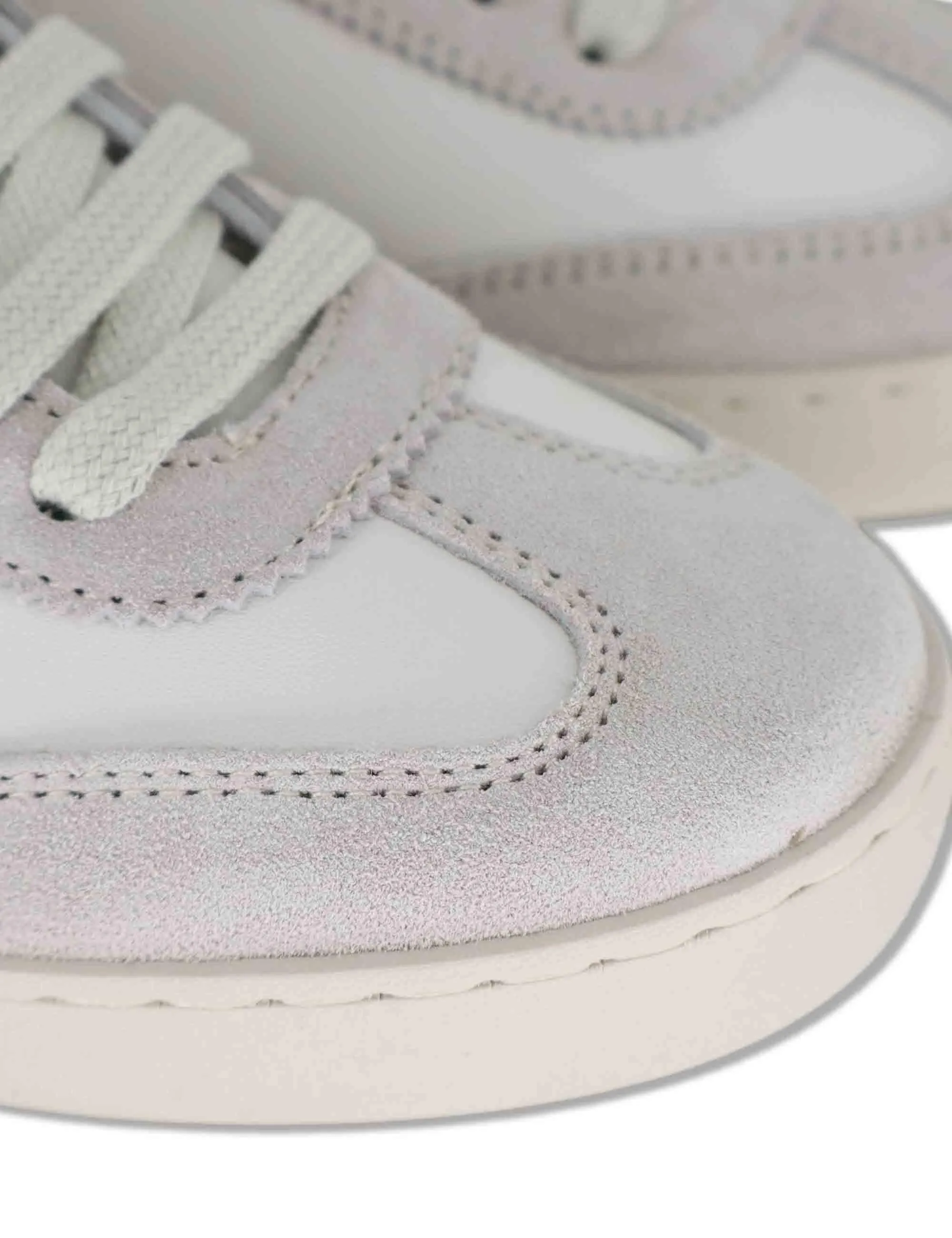 Sneakers Berlin in pelle bianca Donna 1126184 43_Fucsia sold by Spatarella product image thumbnail 4
