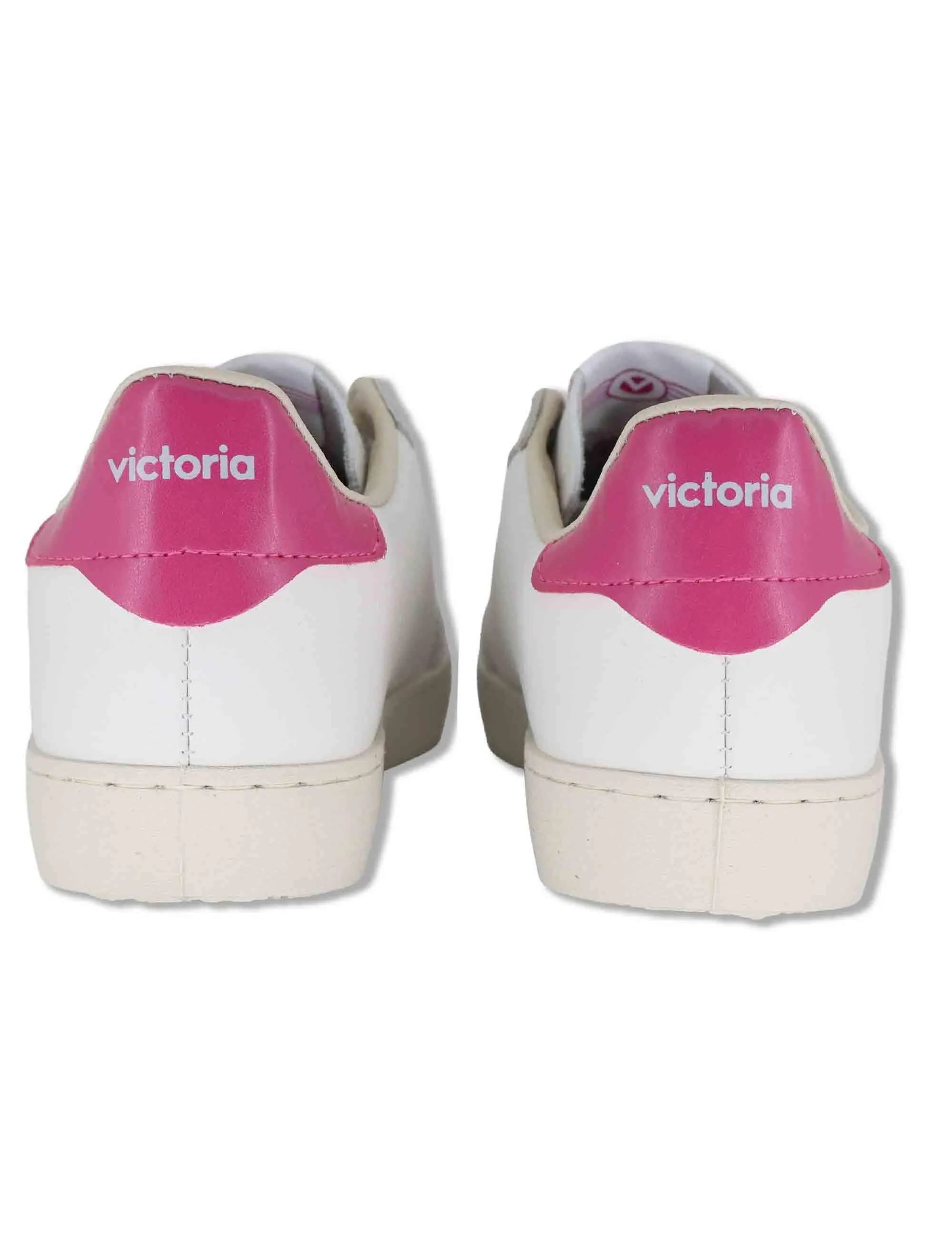 Sneakers Berlin in pelle bianca Donna 1126184 43_Fucsia sold by Spatarella product image thumbnail 5